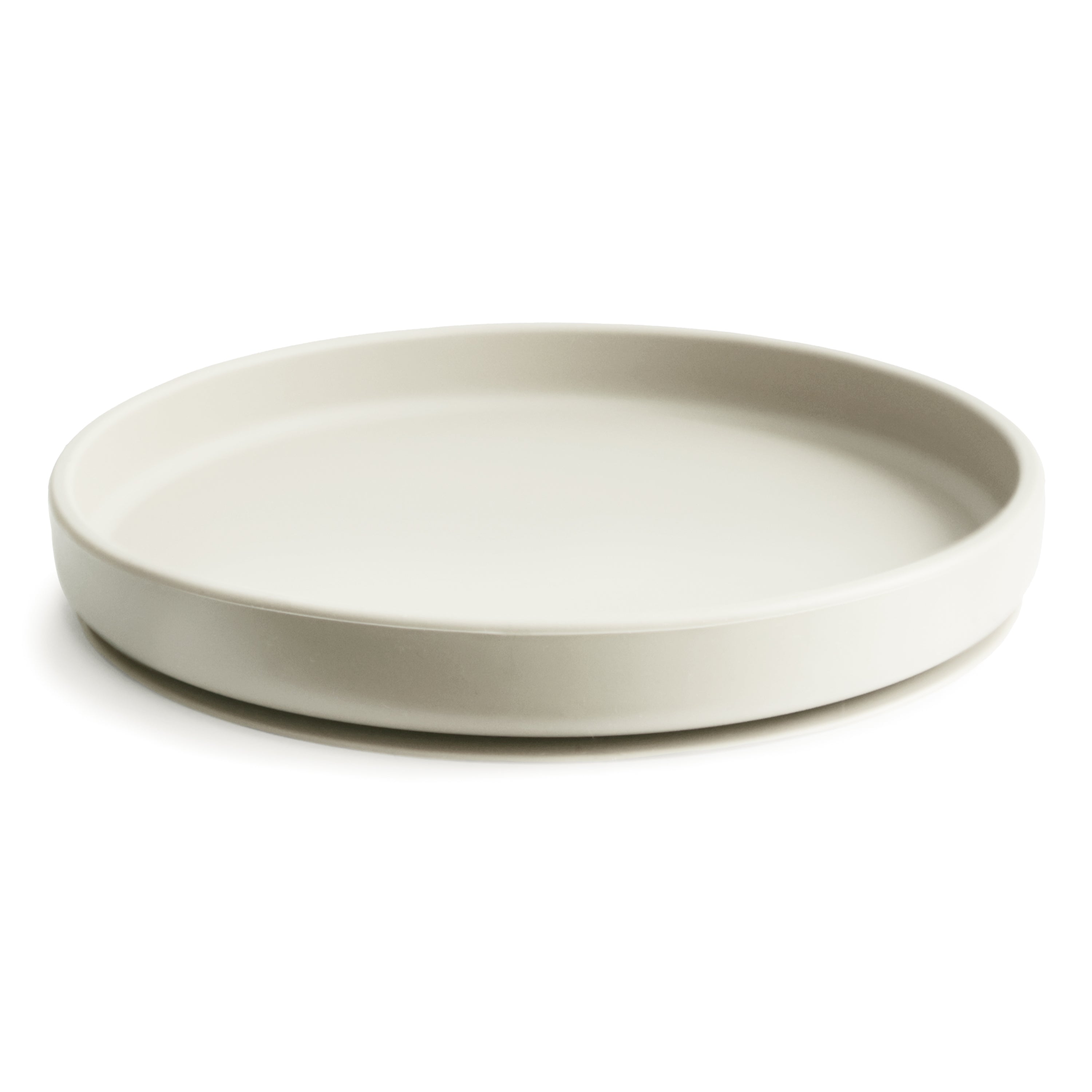 Classic Silicone Suction Plate silicone tableware Mushie