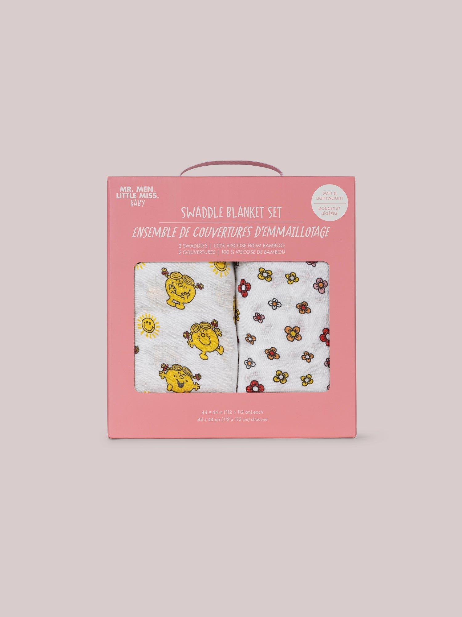 2-Pack Square Swaddle Blanket Set - Little Miss Sunshine™