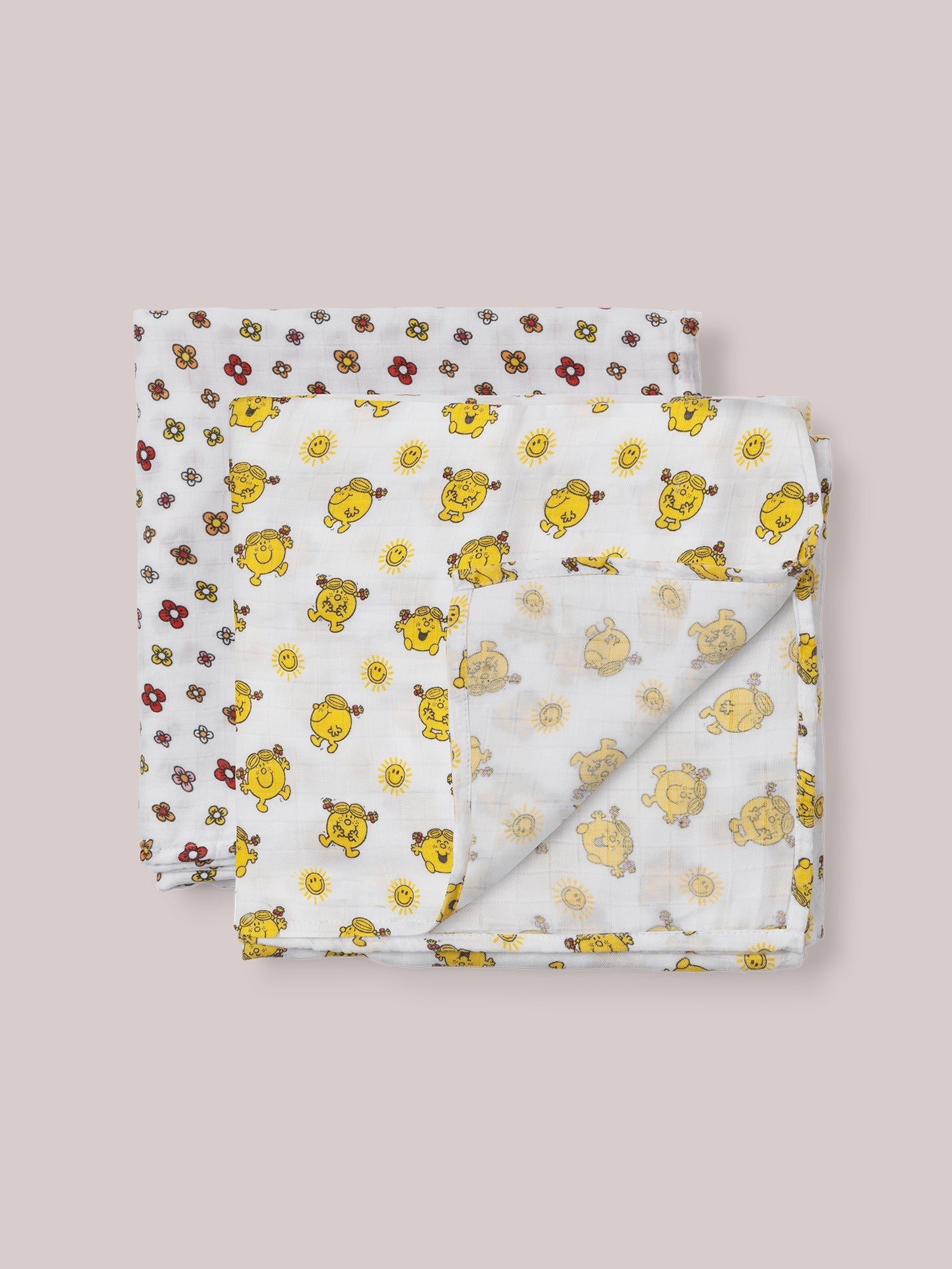 2-Pack Square Swaddle Blanket Set - Little Miss Sunshine™