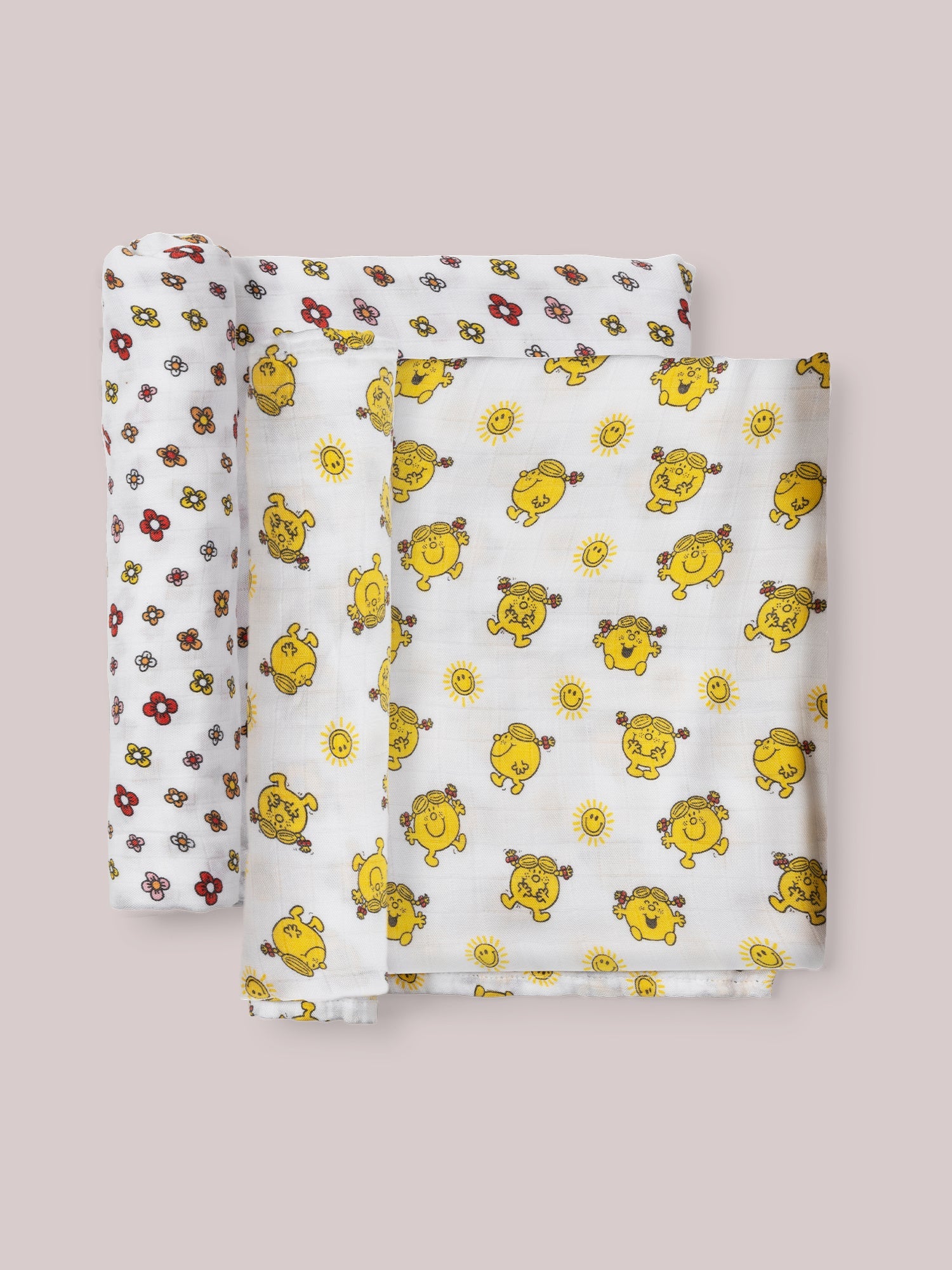 2-Pack Square Swaddle Blanket Set - Little Miss Sunshine™