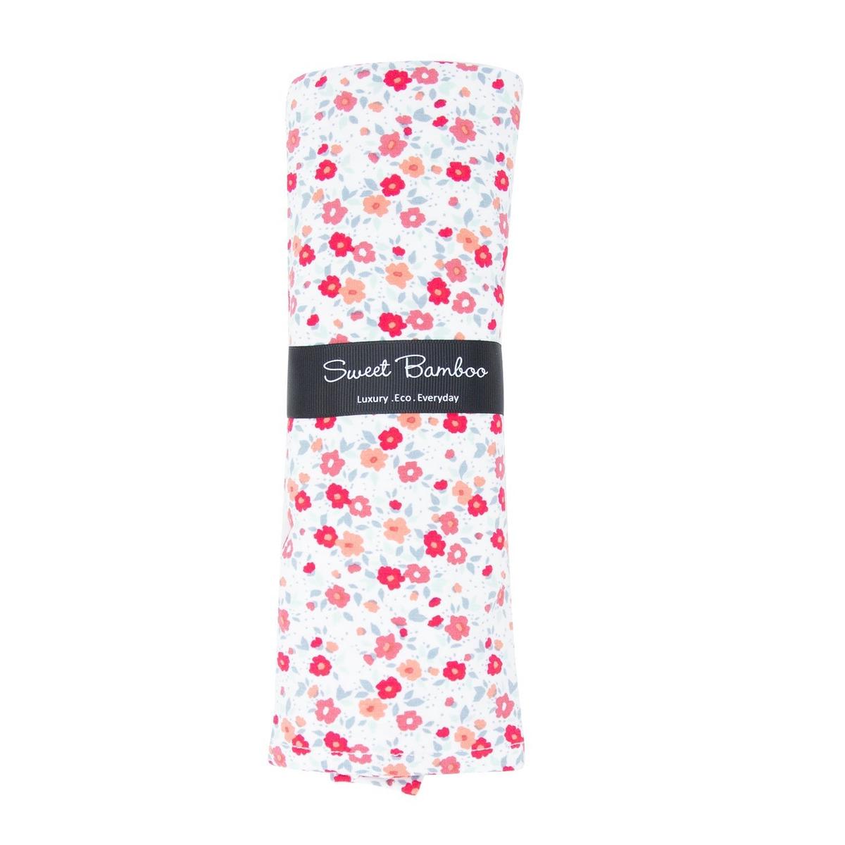 Swaddle - Crimson Floral