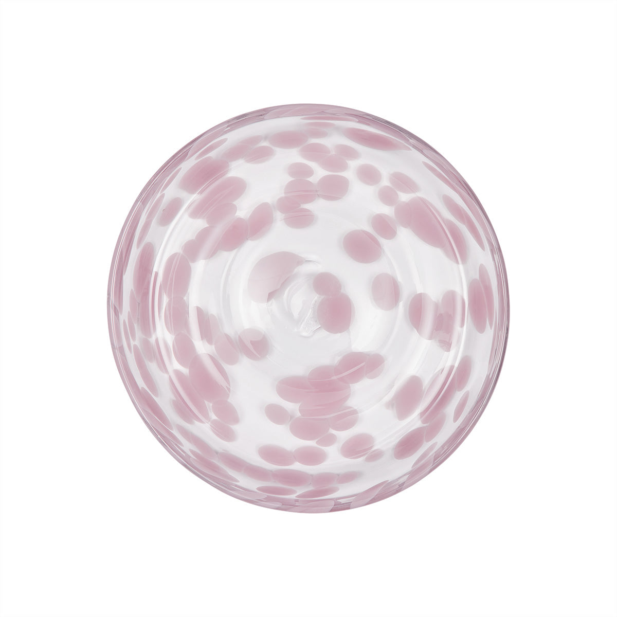 Jali Dessert Plate in Rose