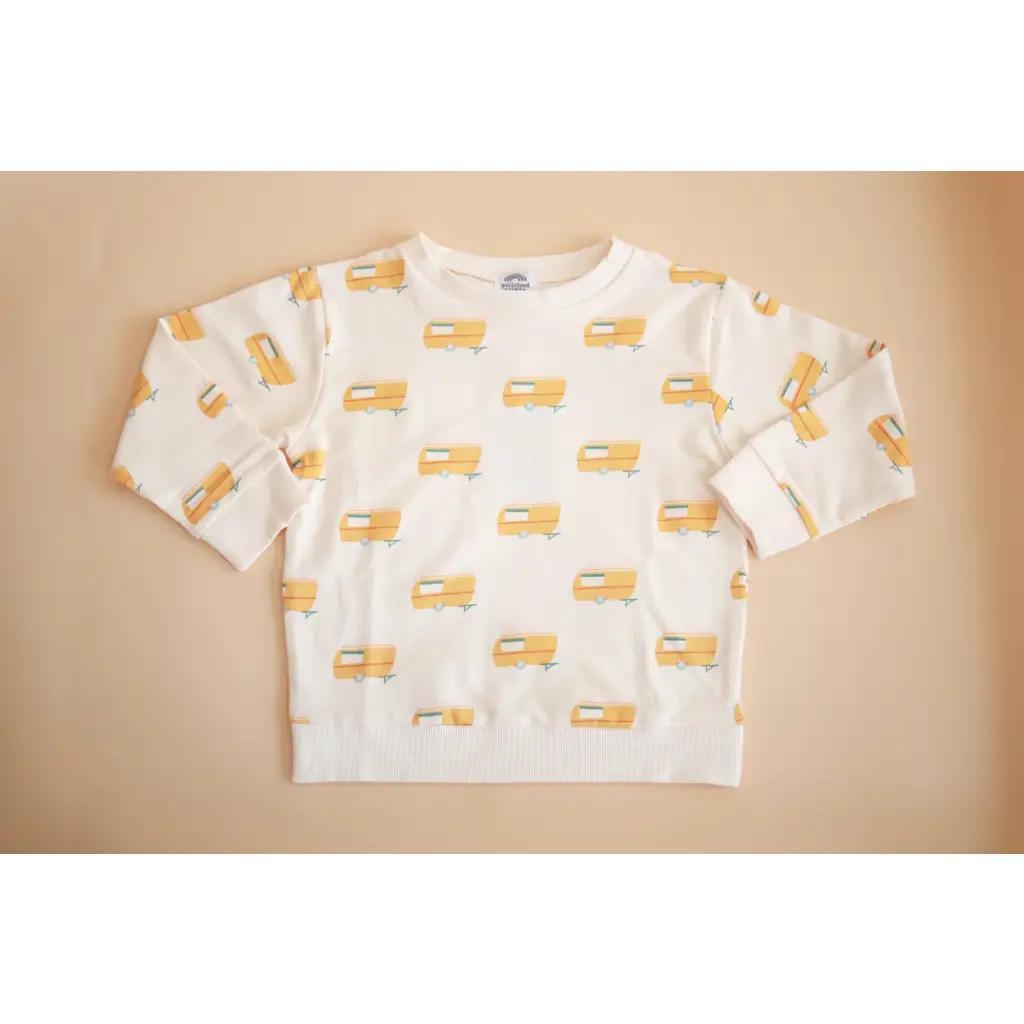 Baby "The Stover" Retro Camper Kid's Pullover