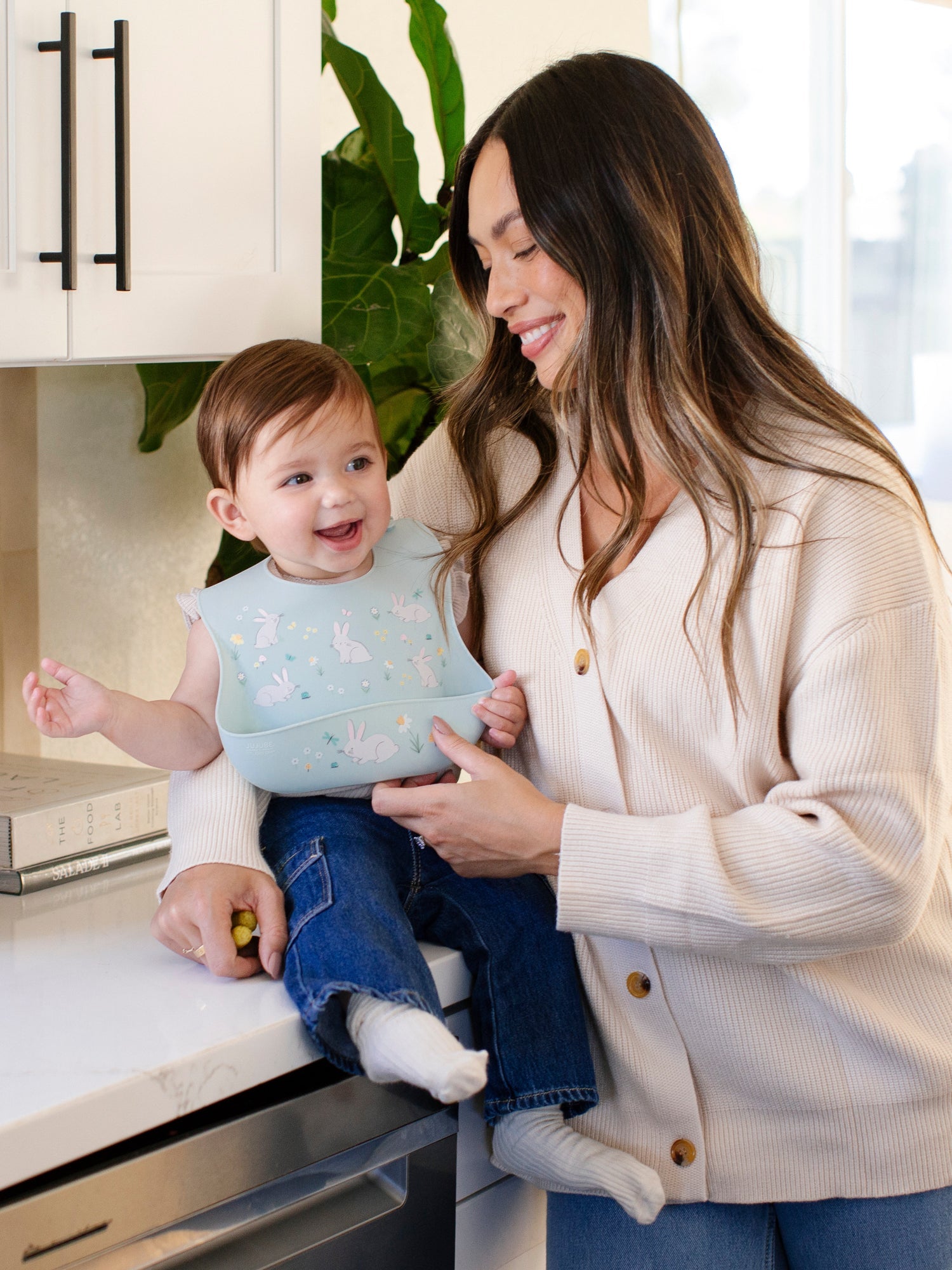 Silicone Bib - Bunny Hollow