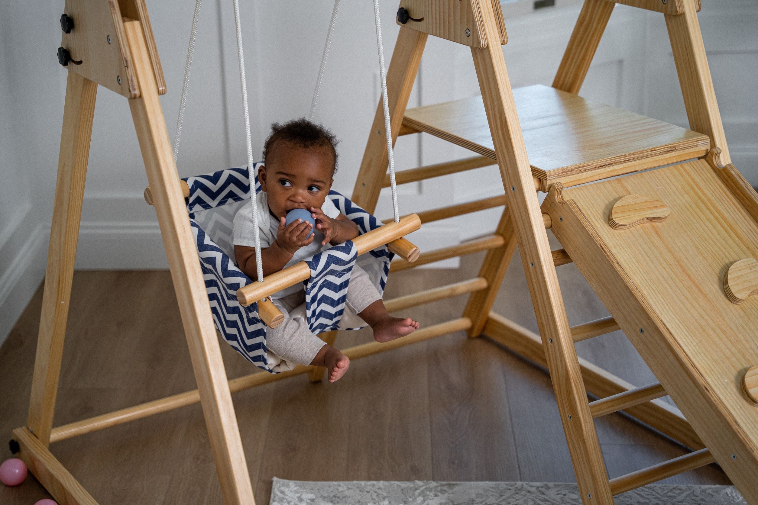 Juniper - Real Wood Folding Playset Indoor Avenlur.com