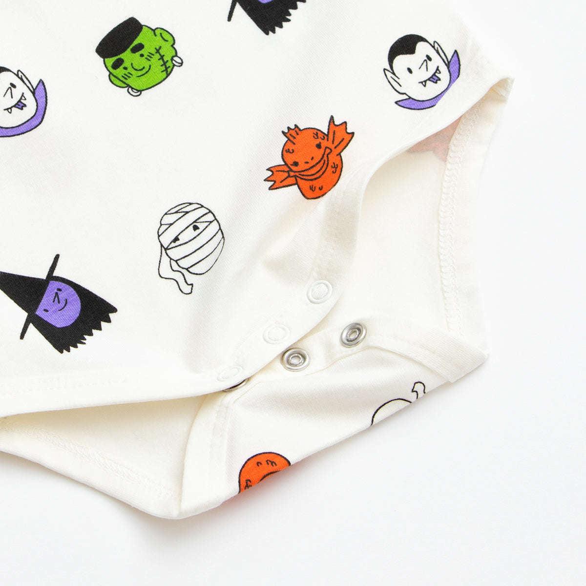 Long Sleeve Jack + Jill Bodysuit - Spooky Squad