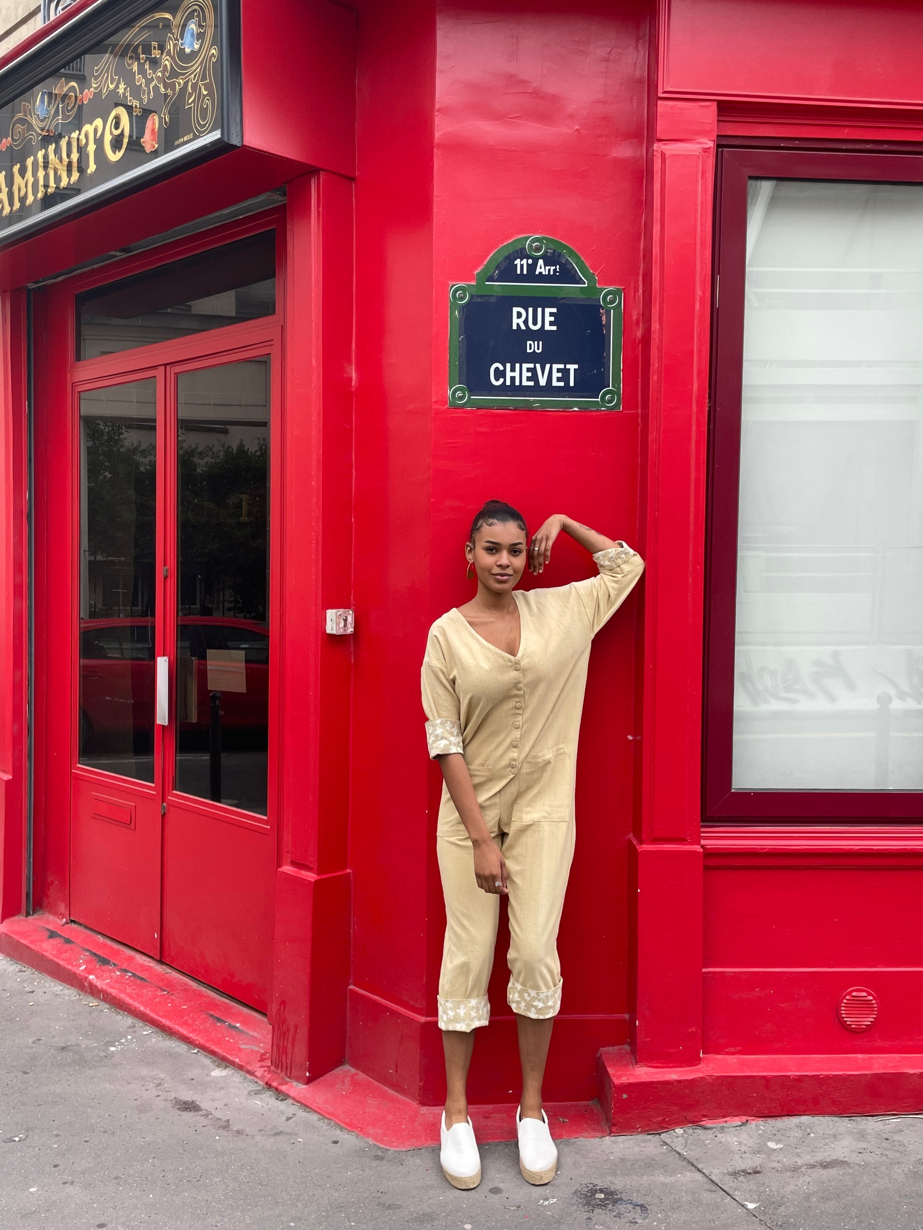 Liberté Mustard Jumpsuit