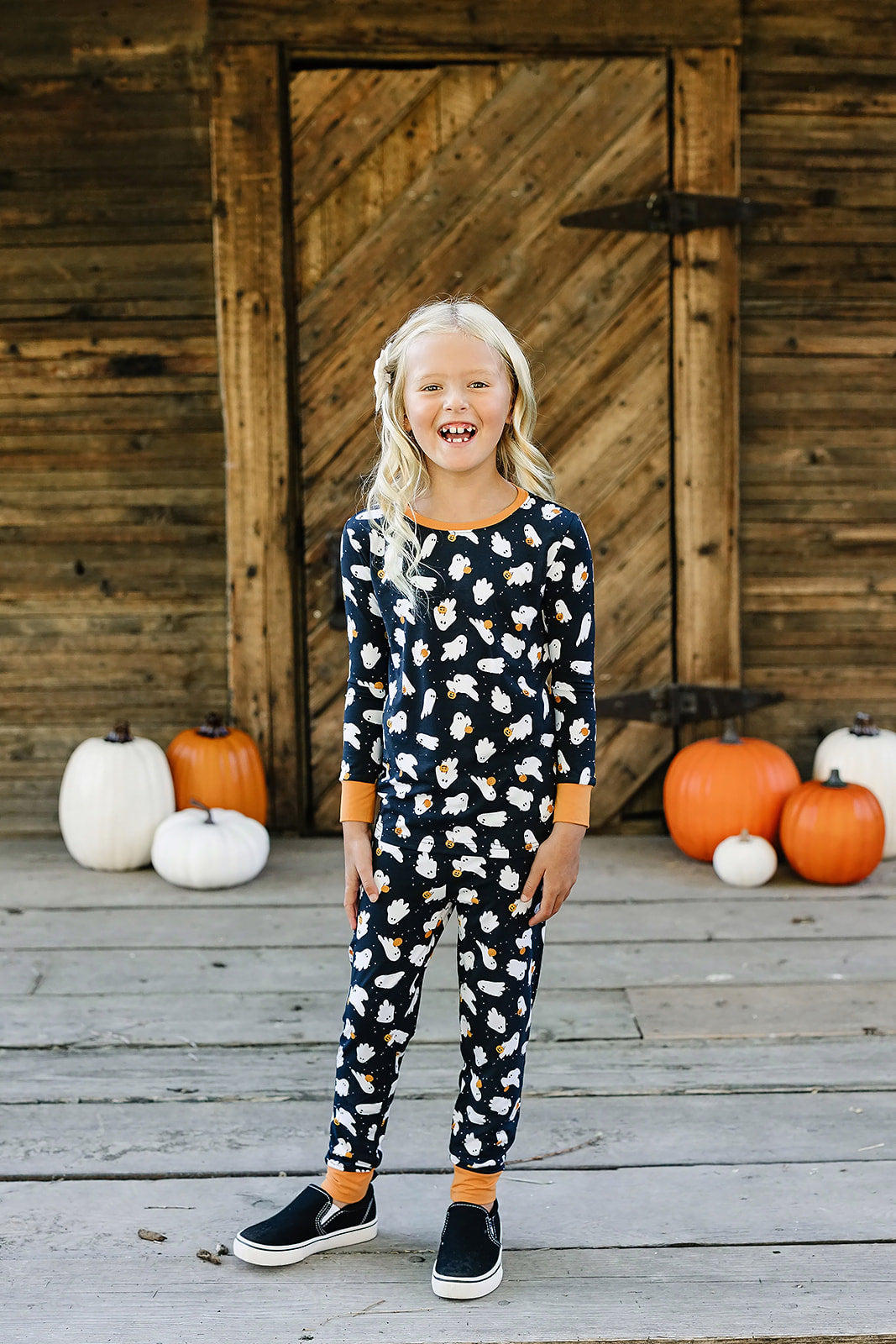 Ghosts Bamboo Cozy Set Mebie Baby