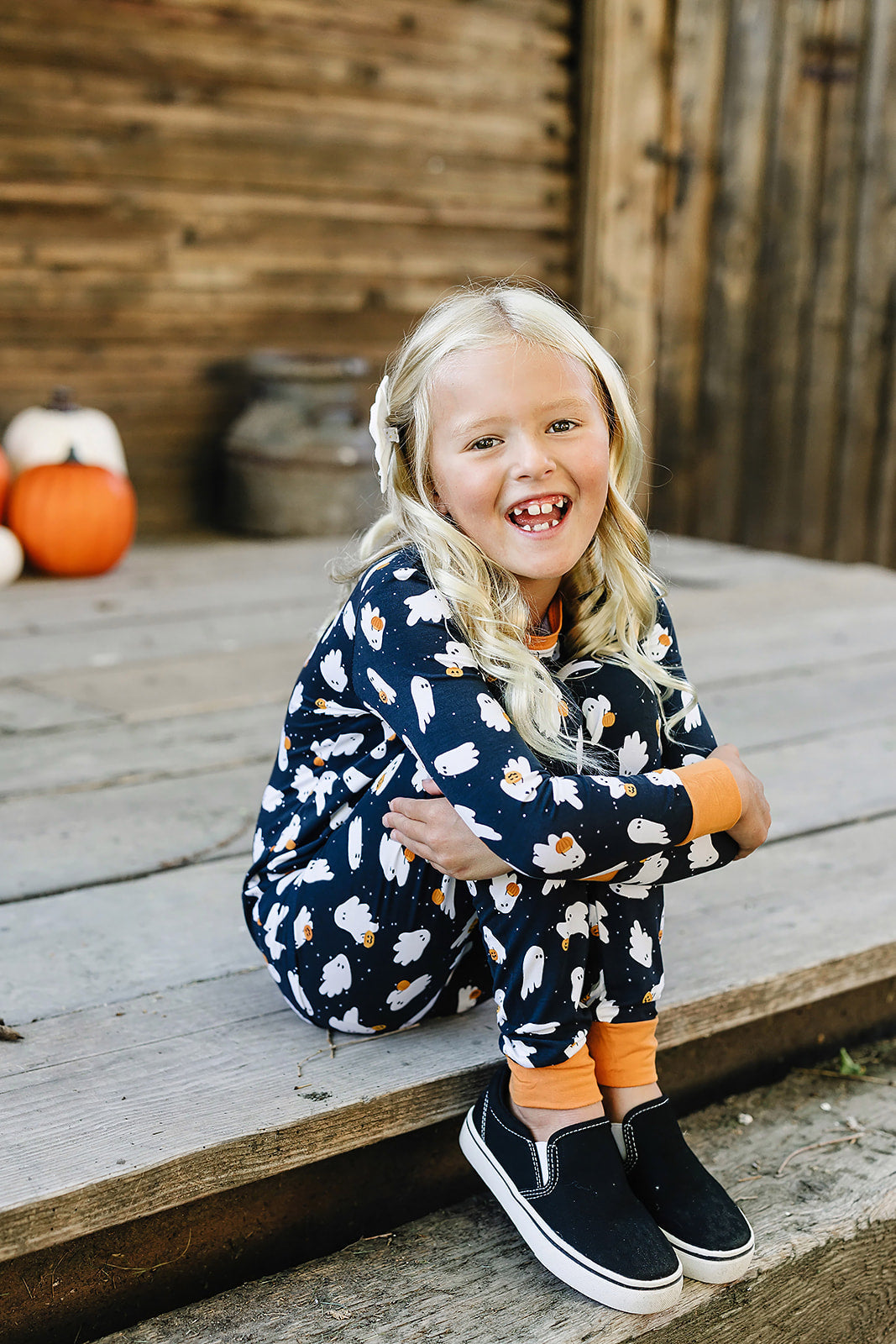 Ghosts Bamboo Cozy Set Mebie Baby