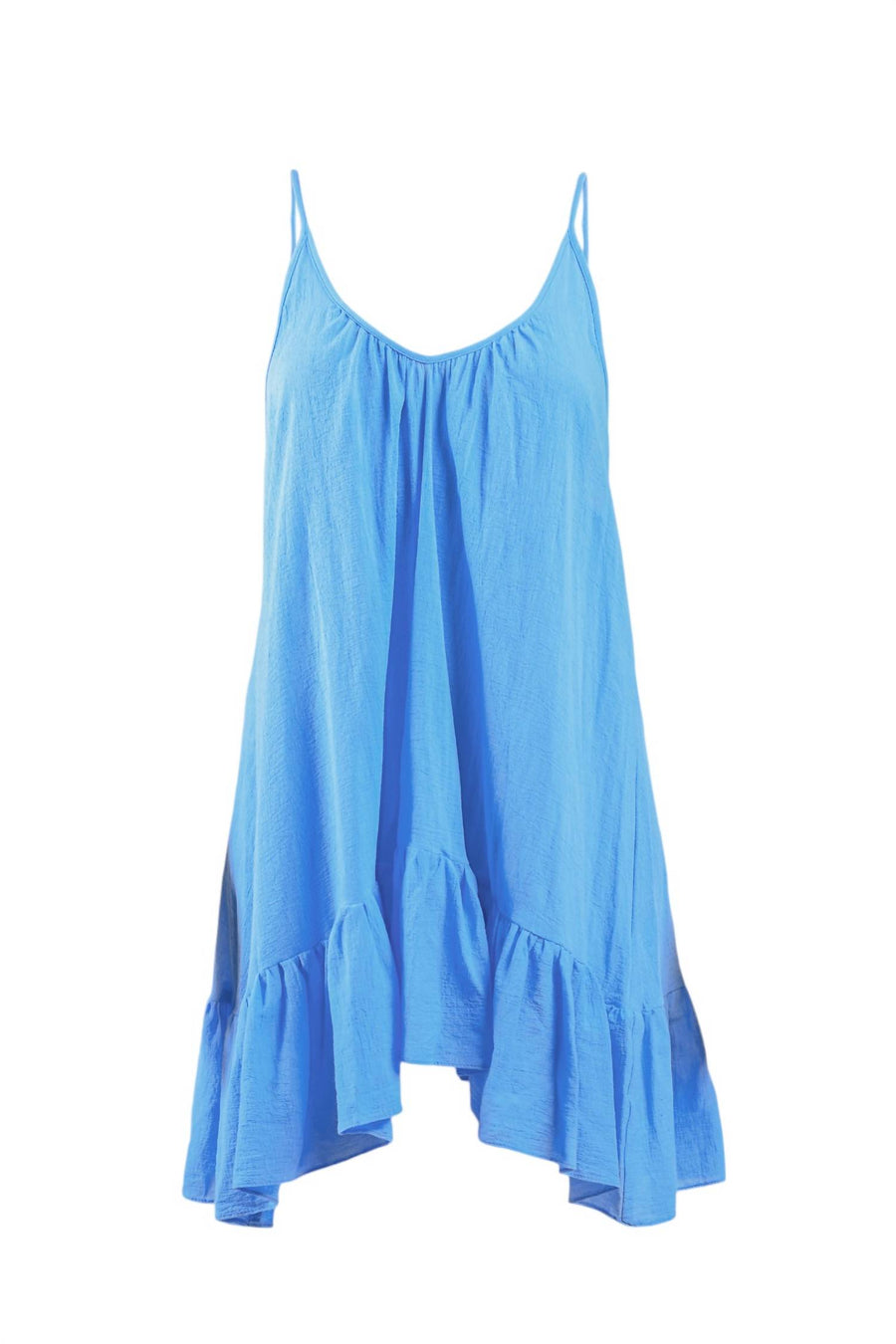 Bella Dress - Capri Blue