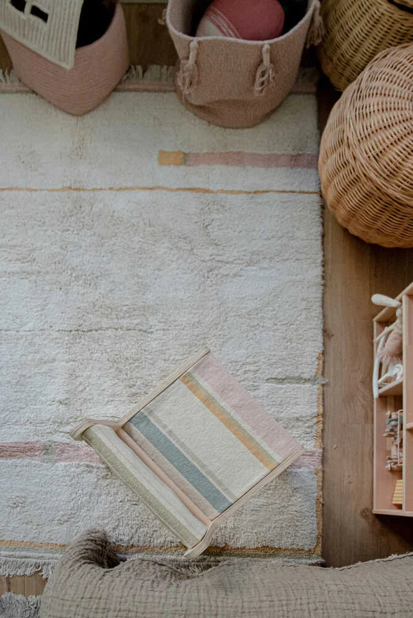 KID'S CHAIR KAAROL EARTH CANVAS Little Wonder & Co