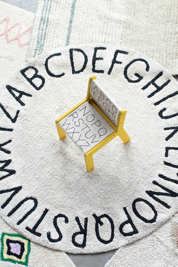 KID'S CHAIR SILLITA ABC - YELLOW Little Wonder & Co