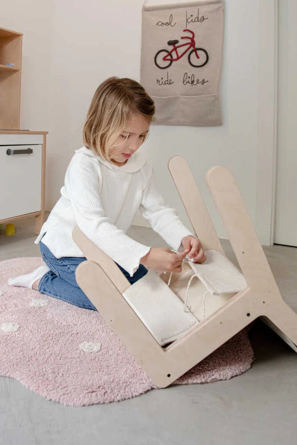 KID'S CHAIR SILLITA VINTAGE BLUE Little Wonder & Co