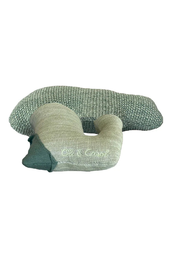 KNITTED CUSHION BRUCY THE BROCCOLI Little Wonder & Co