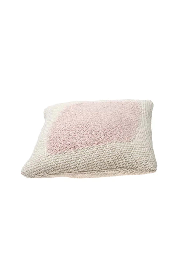 KNITTED CUSHION CANDY VANILLA - PINK Little Wonder & Co