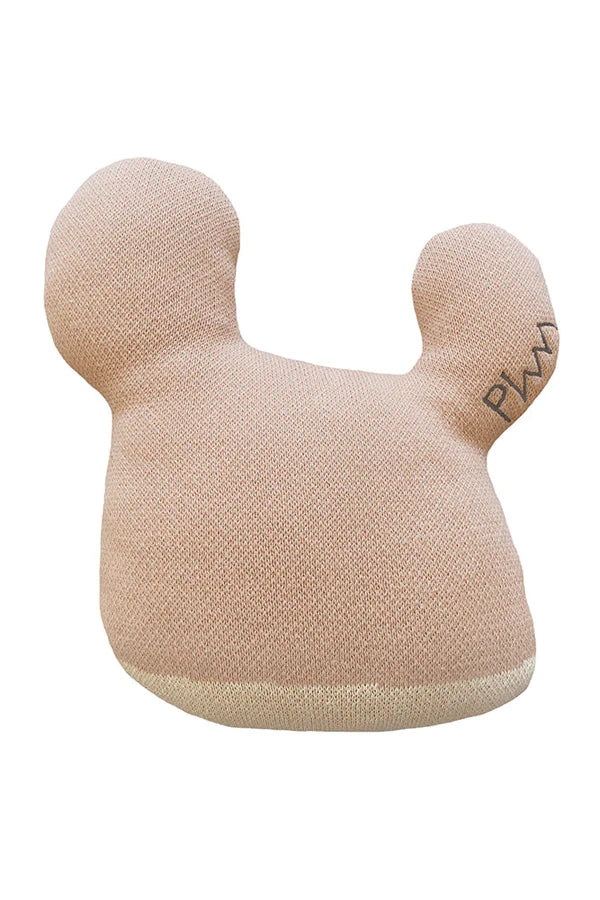 KNITTED CUSHION MISS MIGHTY MOUSE Little Wonder & Co