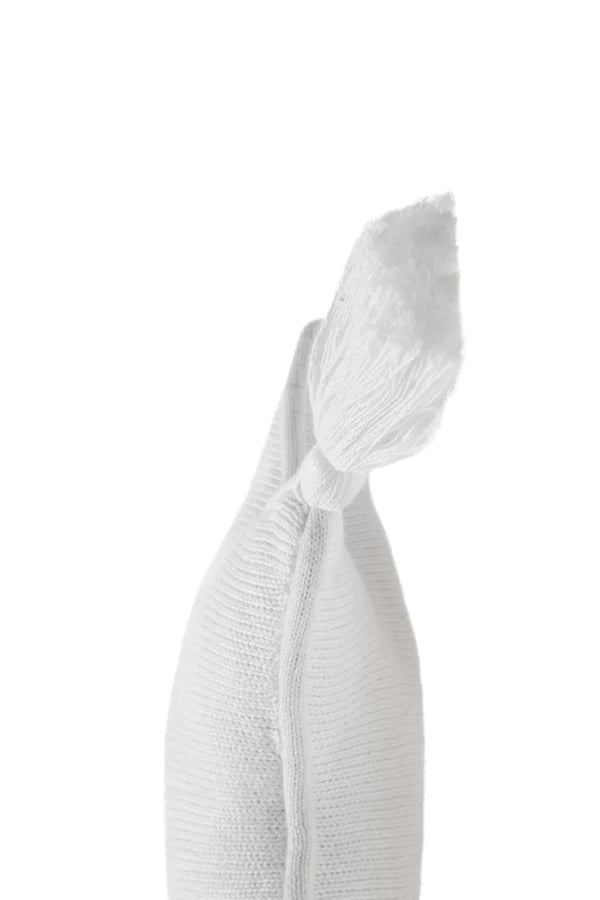 KNITTED CUSHION TWINKLE STAR IVORY Little Wonder & Co