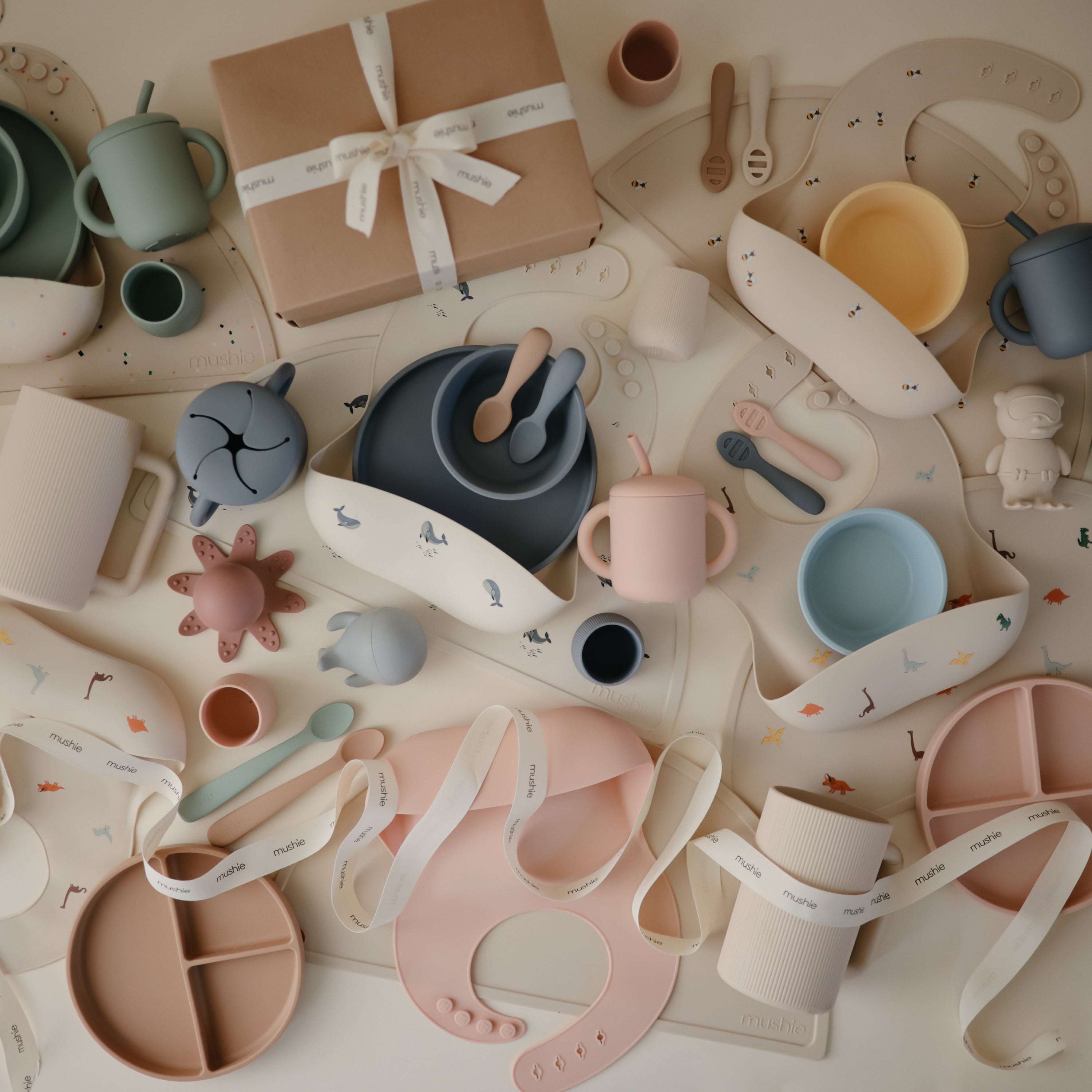 Bath Essentials Kit (Sealife) Gift Set Mushie