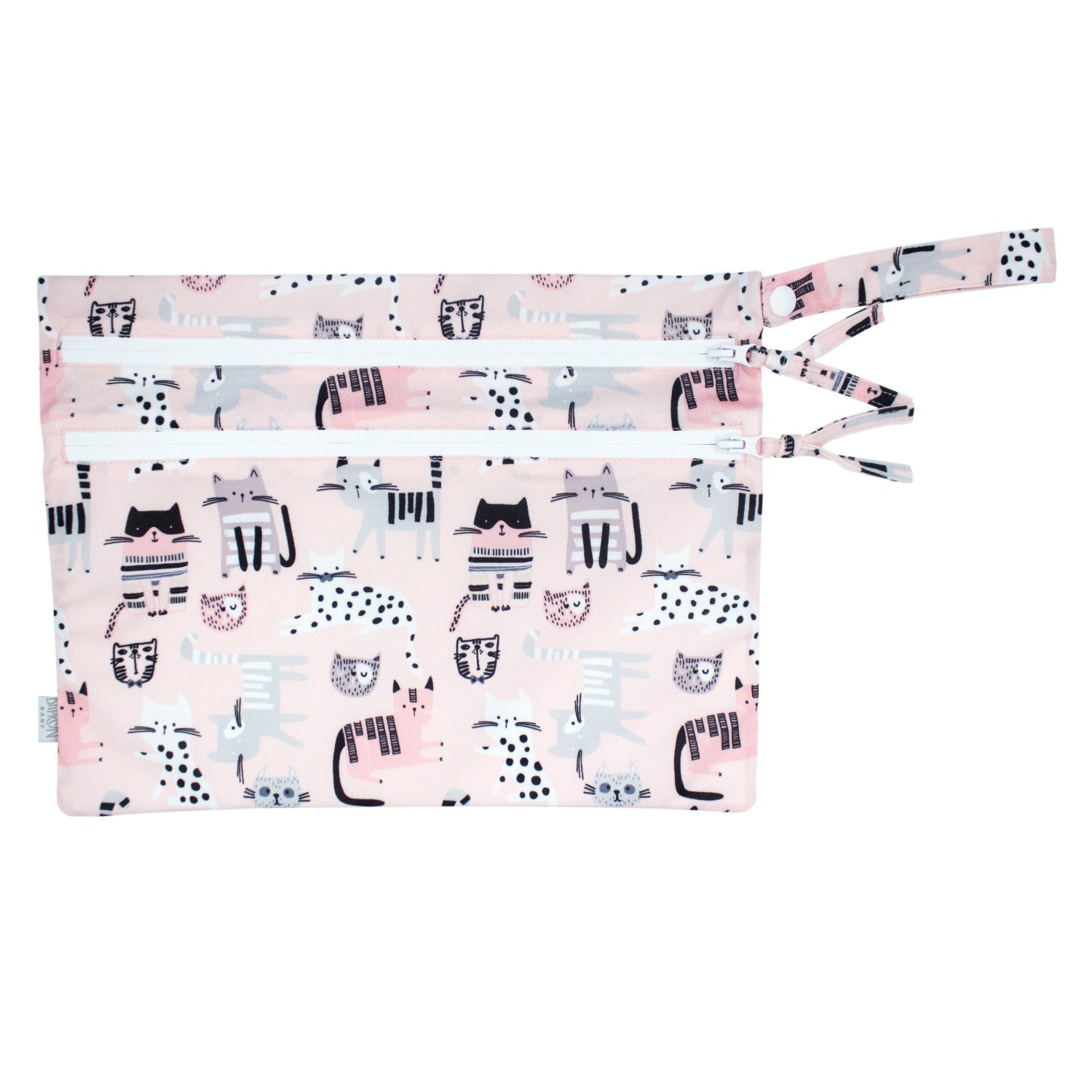 Kitty - Waterproof Wet Bag (For mealtime, on-the-go, and more!) BapronBaby