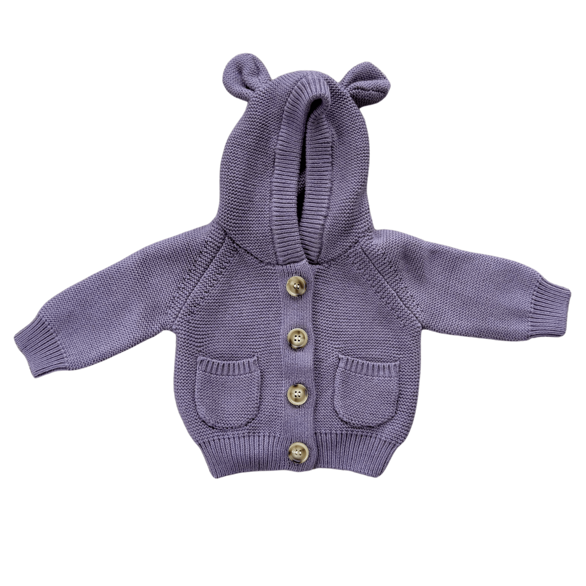 Baby Girl Knit Hoodie