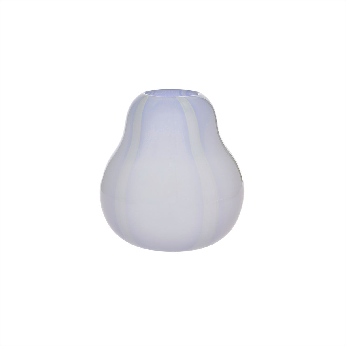 Kojo Vase - Small - Lavender/White