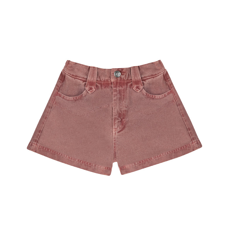 Raw Denim Shorts - Sunburn