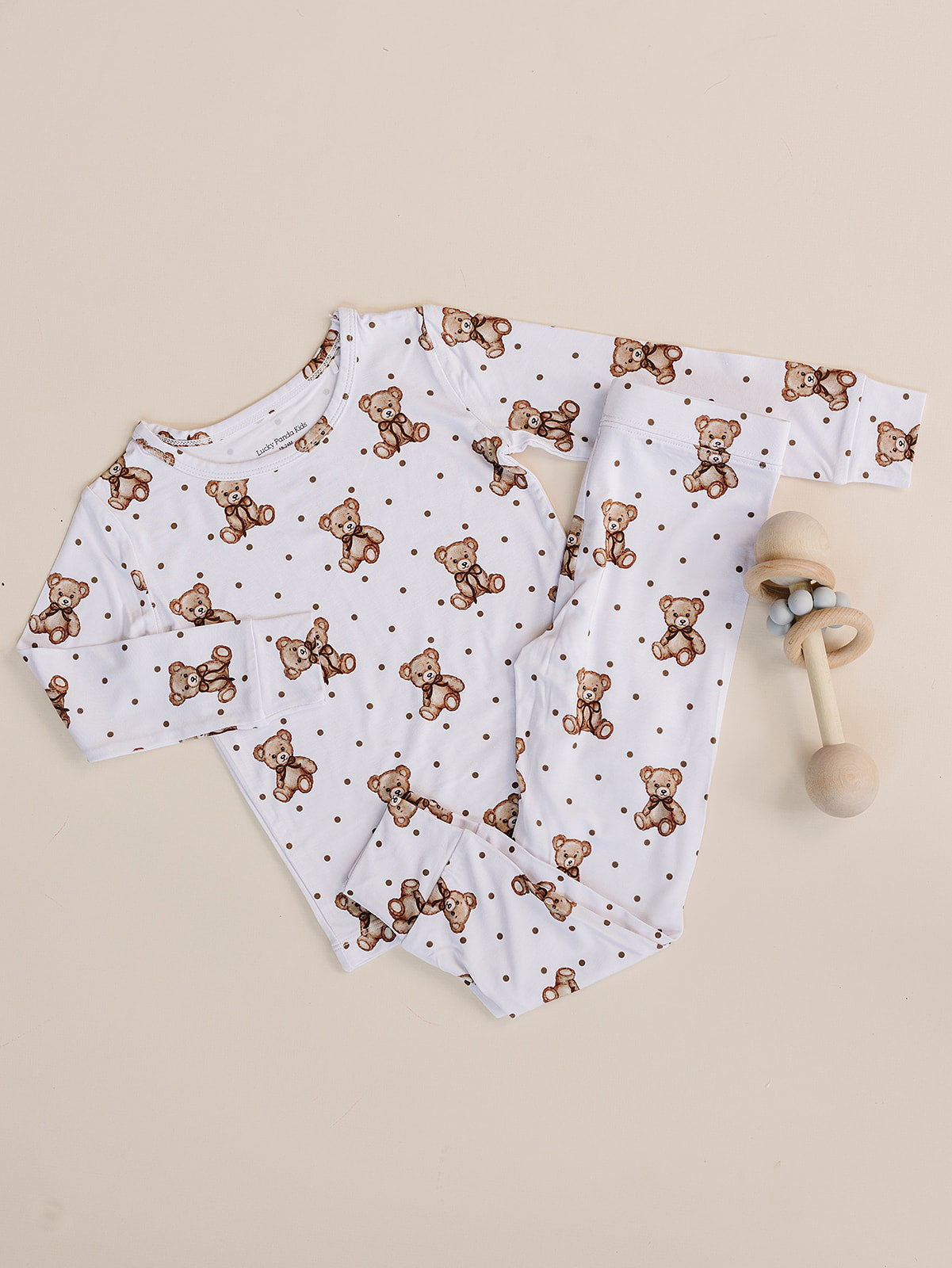 Bamboo Two Piece Set | Cute Bear
