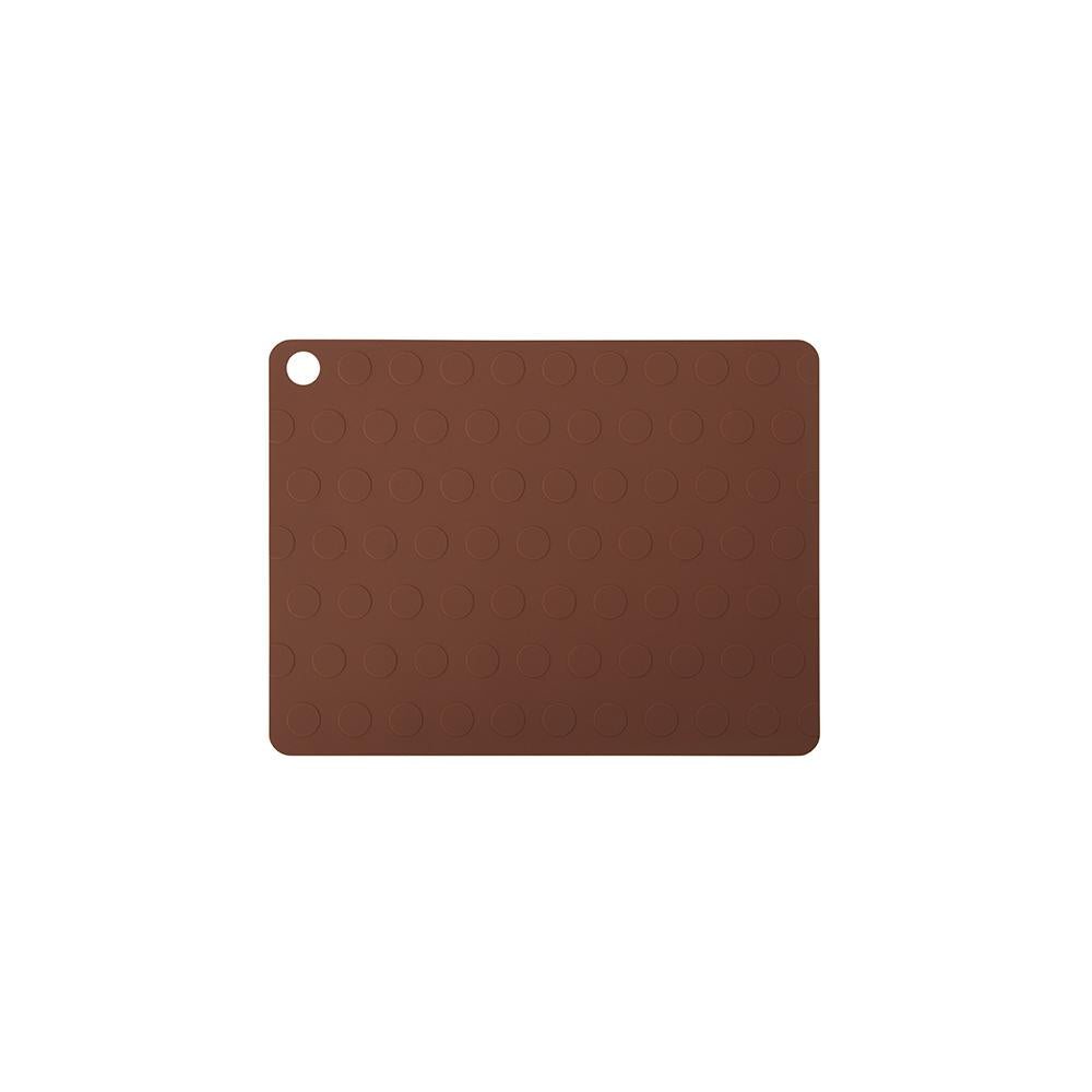 Placemat Dotto - 2 Pcs/Pack - Nutmeg