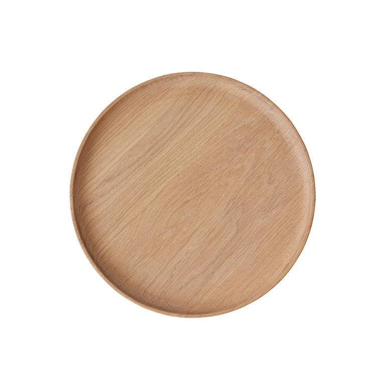 Inka Wood Tray Round - Large - Nature