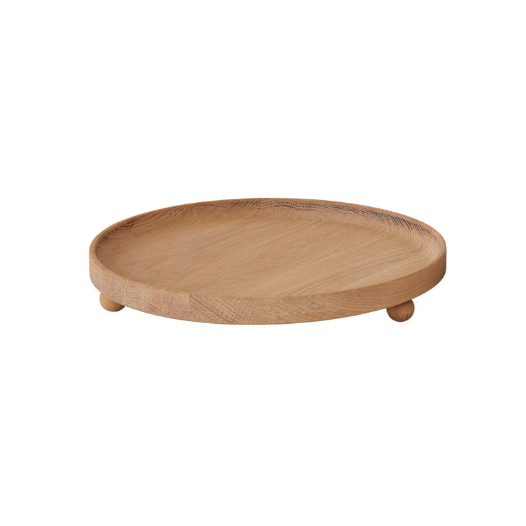 Inka Wood Tray Round - Large - Nature
