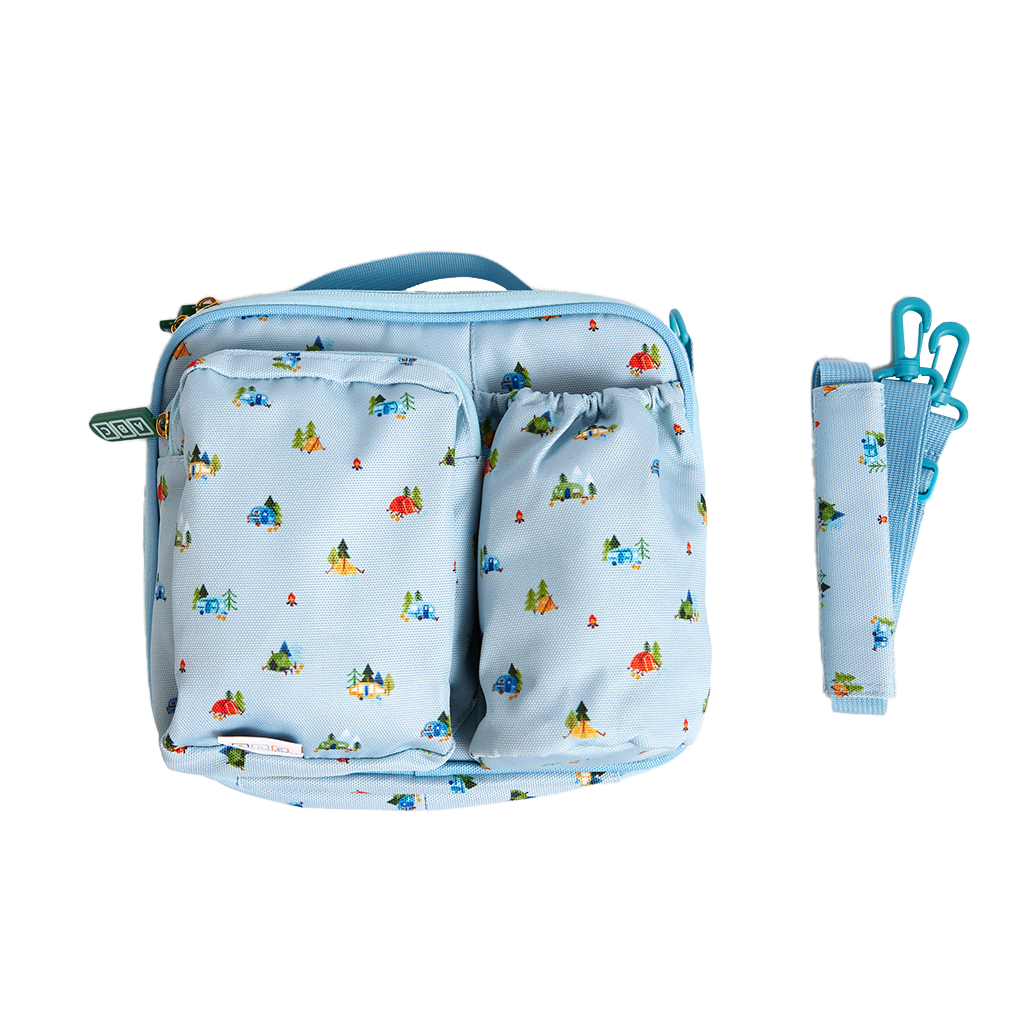 Lunch Bag Camper Lake Blue