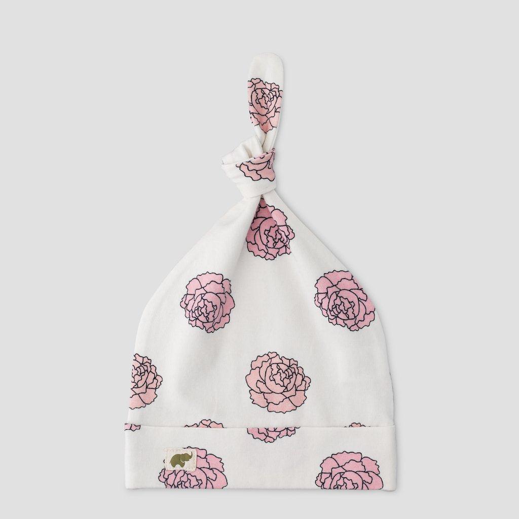 Top Knot Cap - Flower Power