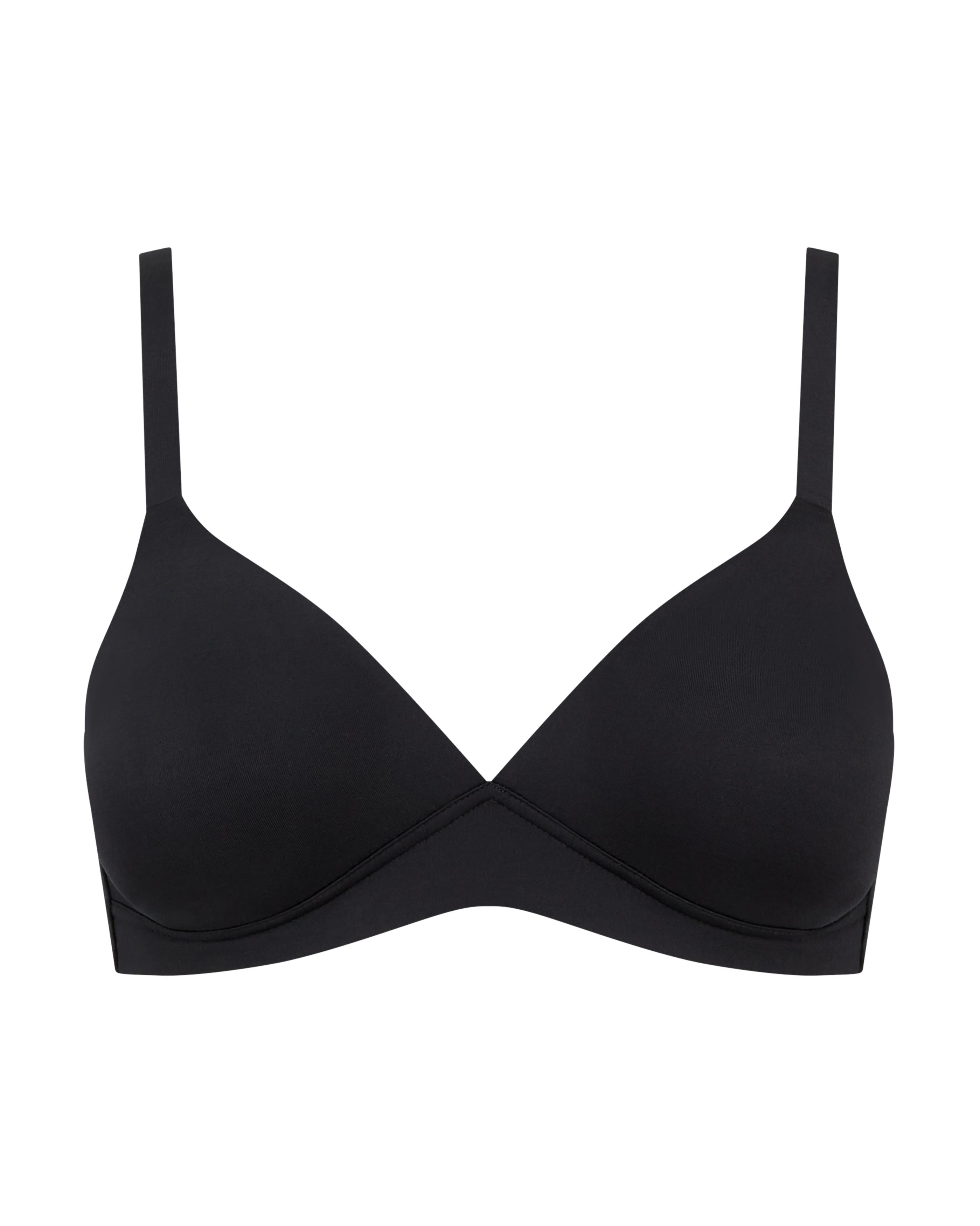 The Easy Does It Bralette Second Skin - Black