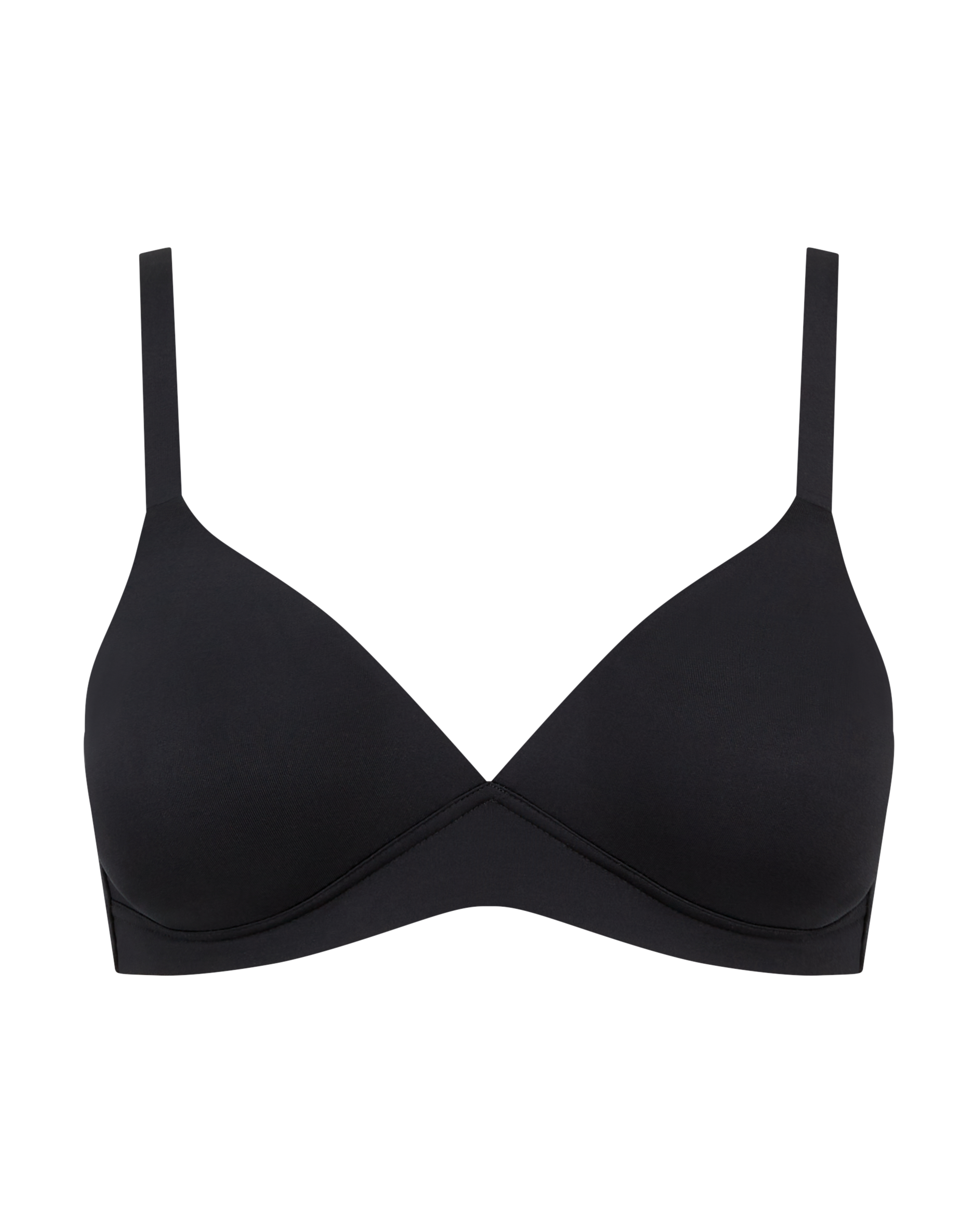 The Easy Does It Bralette Second Skin - Black