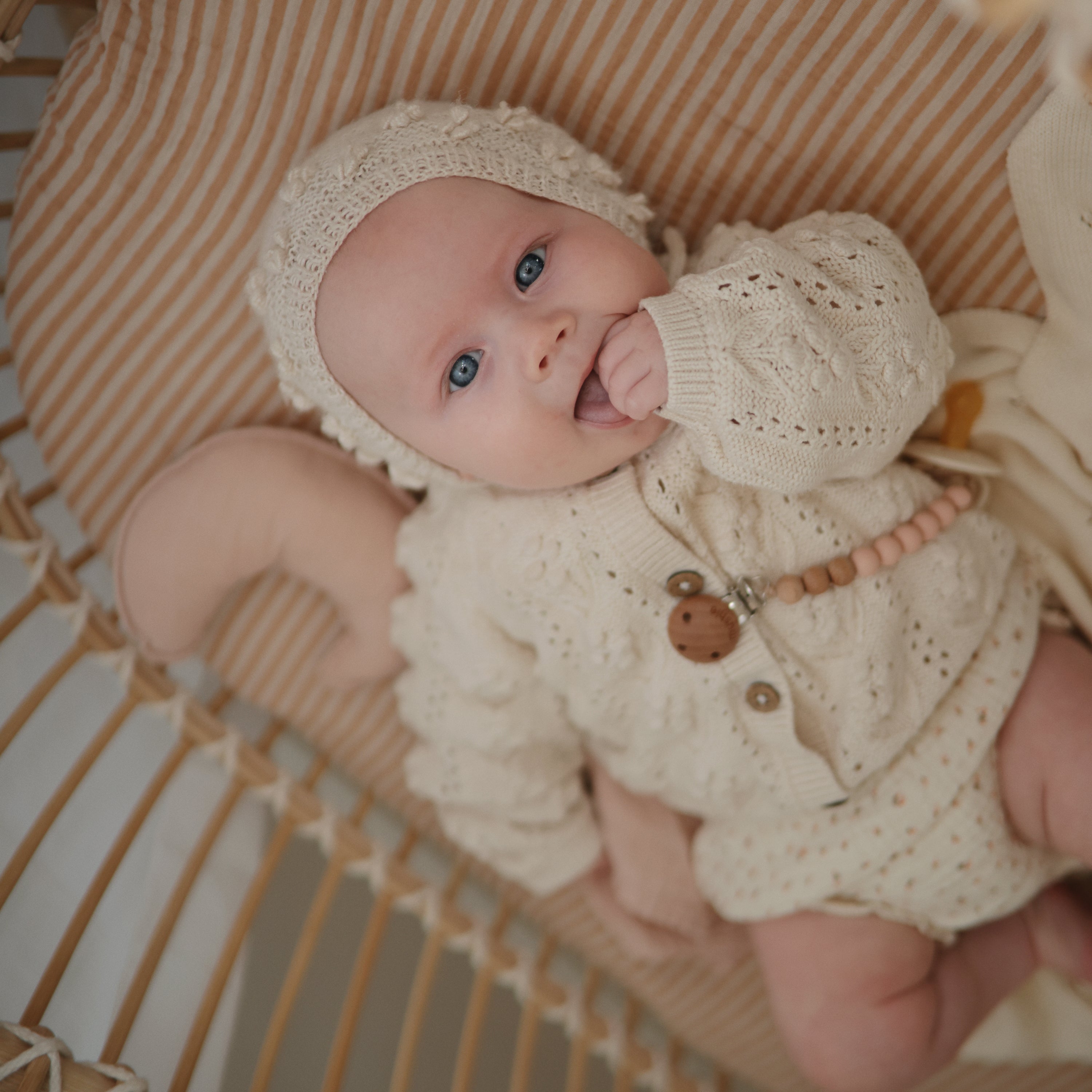 Silicone Pacifier Clip | Eva Pacifier Clip Mushie