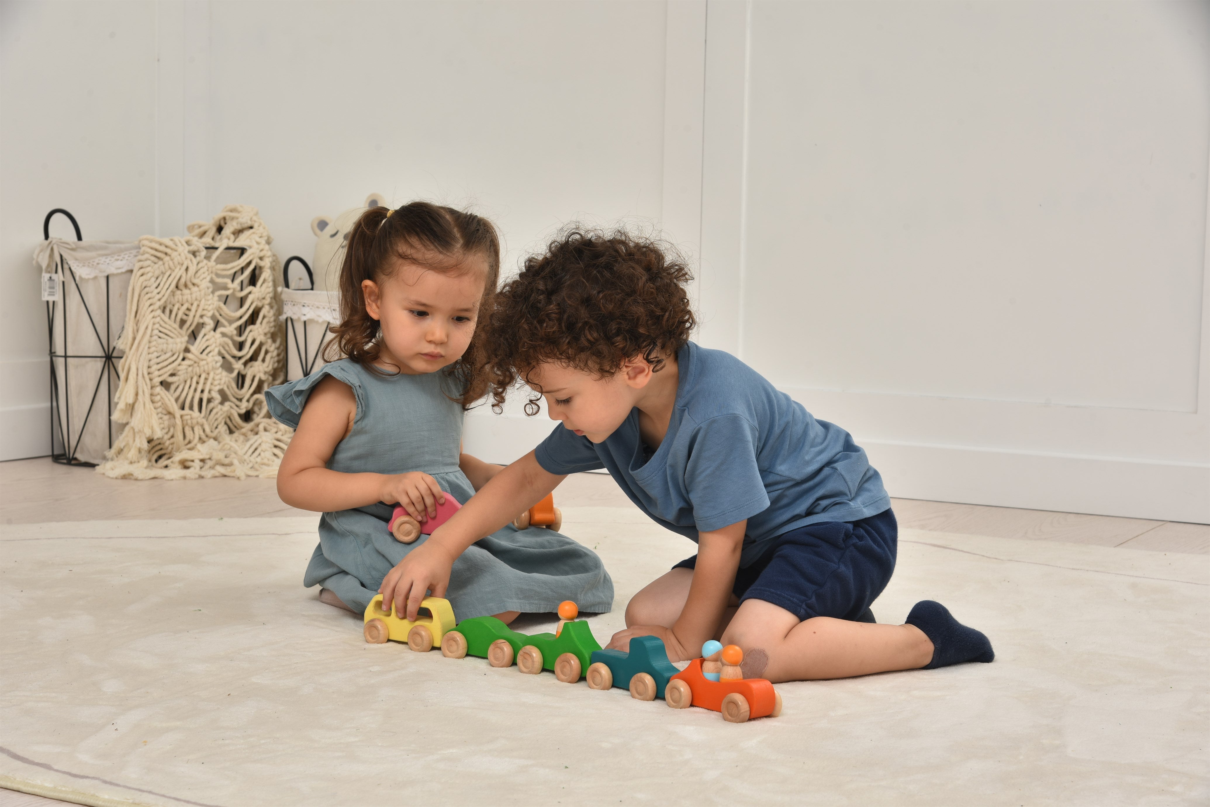 Wooden Car Toy set - 10 Piece Set Indoor Avenlur.com