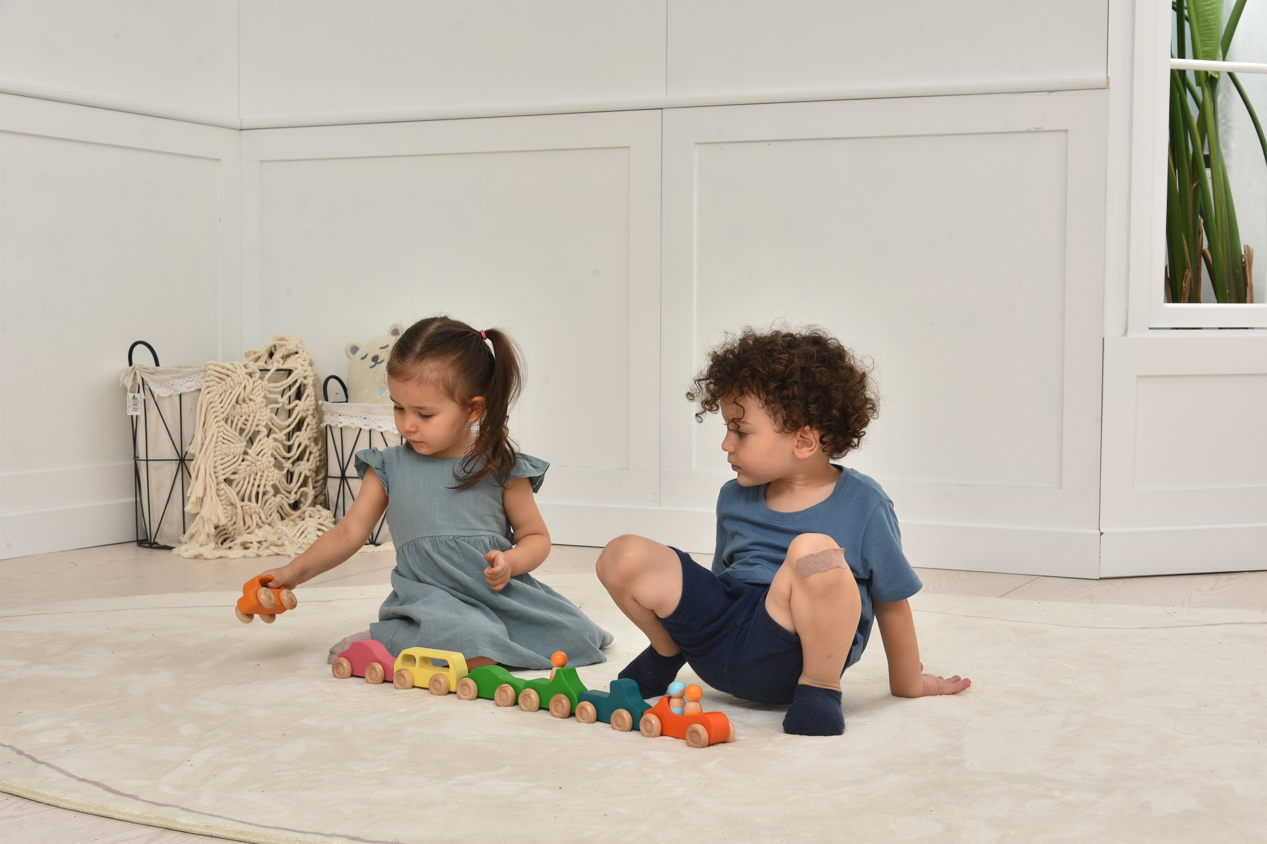 Wooden Car Toy set - 10 Piece Set Indoor Avenlur.com