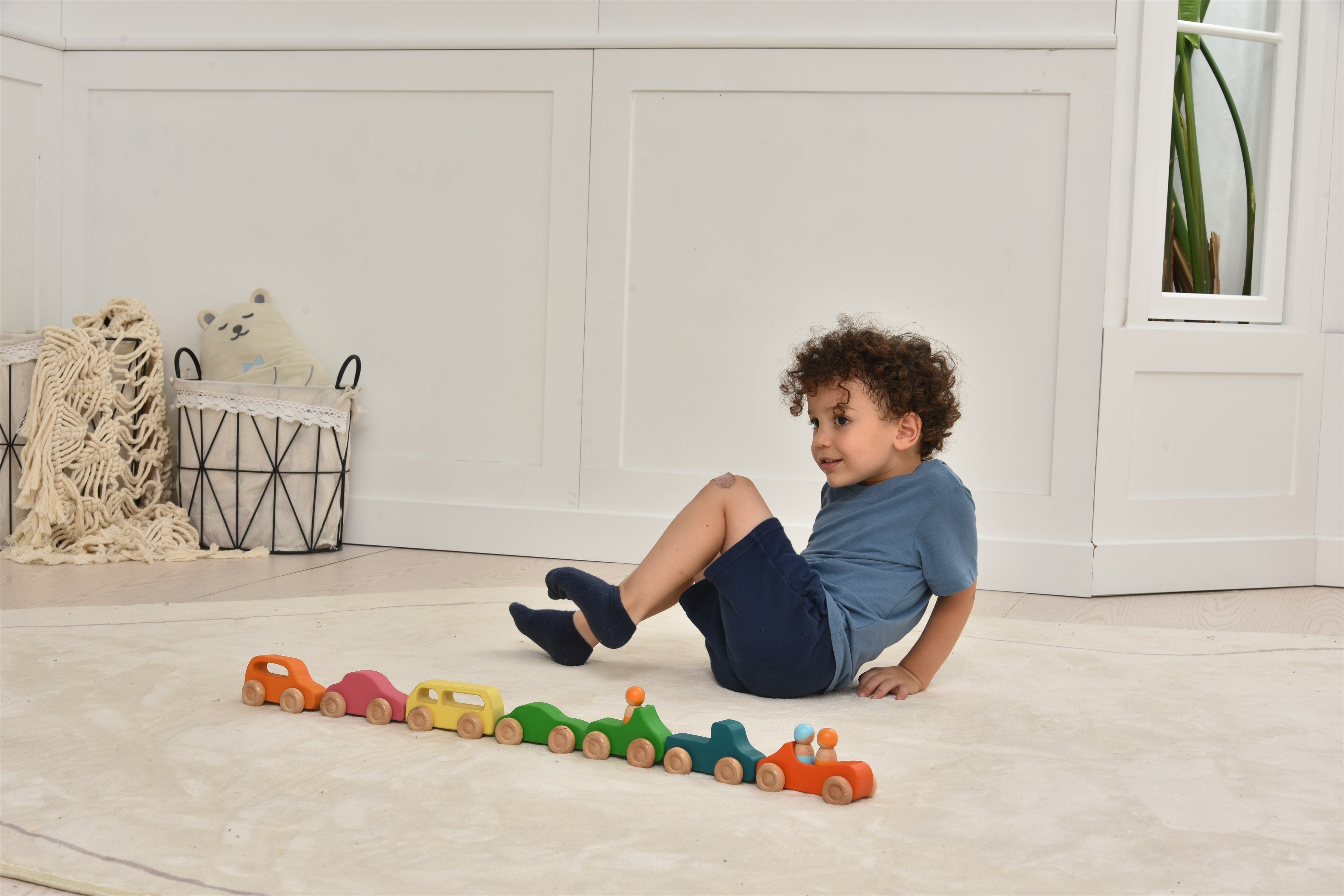 Wooden Car Toy set - 10 Piece Set Indoor Avenlur.com