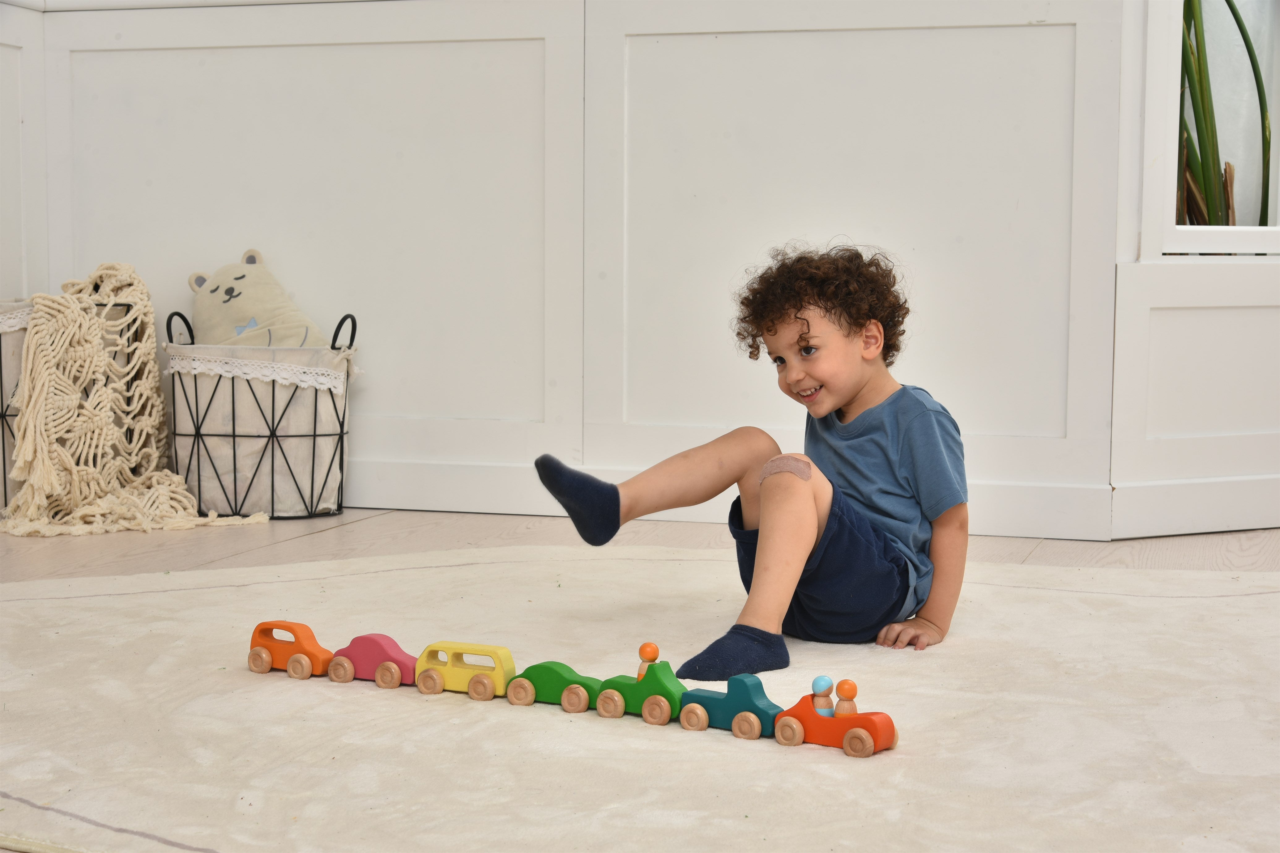 Wooden Car Toy set - 10 Piece Set Indoor Avenlur.com