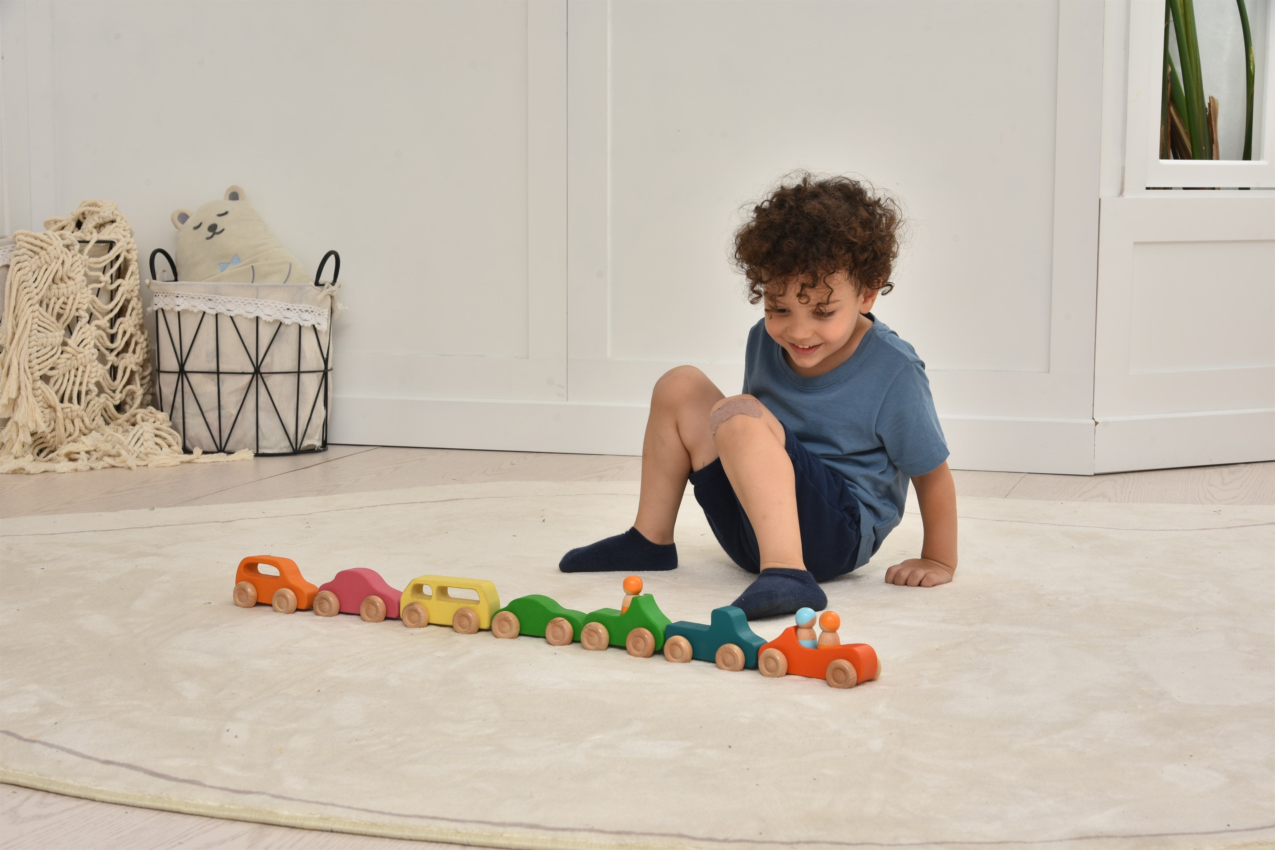 Wooden Car Toy set - 10 Piece Set Indoor Avenlur.com