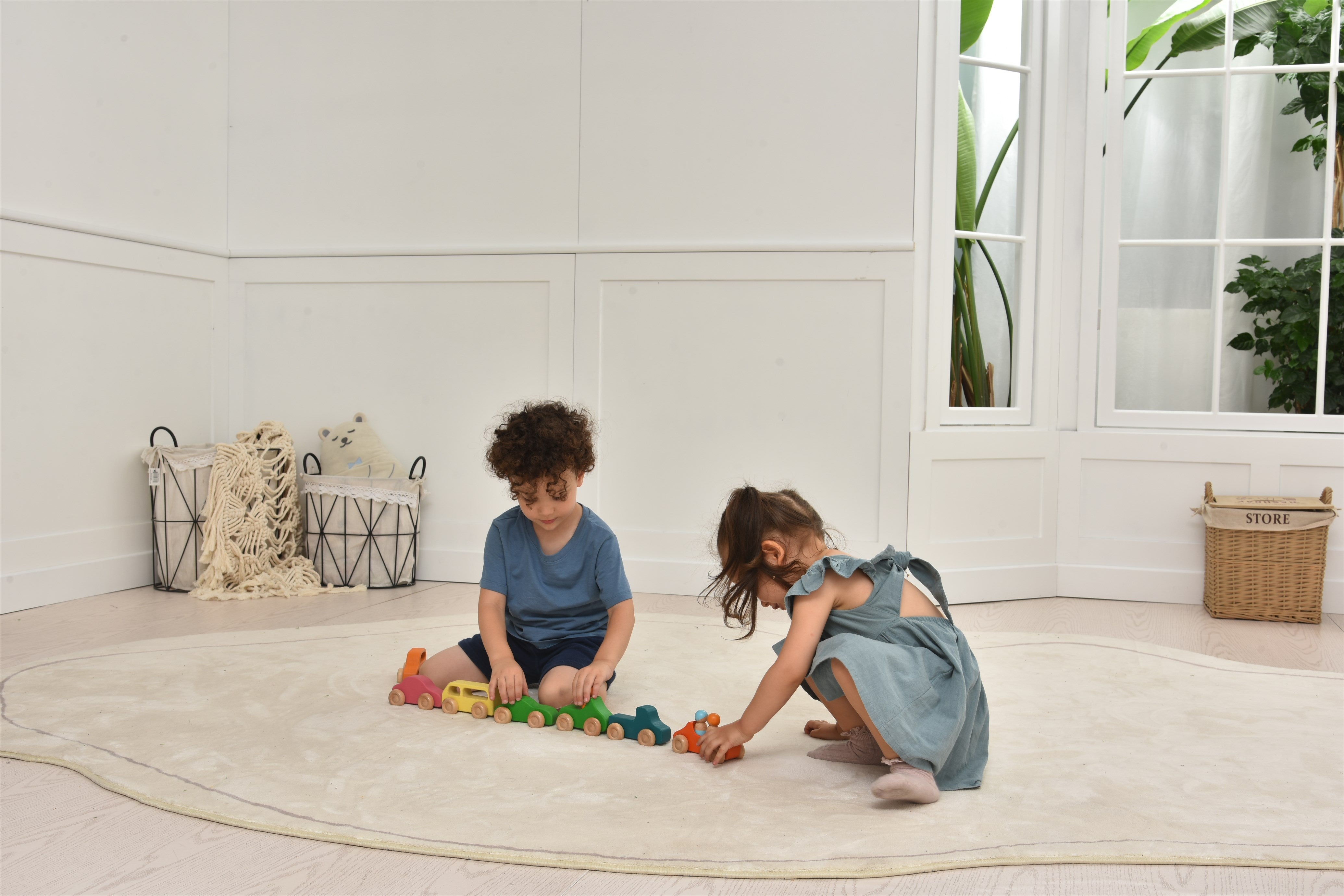 Wooden Car Toy set - 10 Piece Set Indoor Avenlur.com