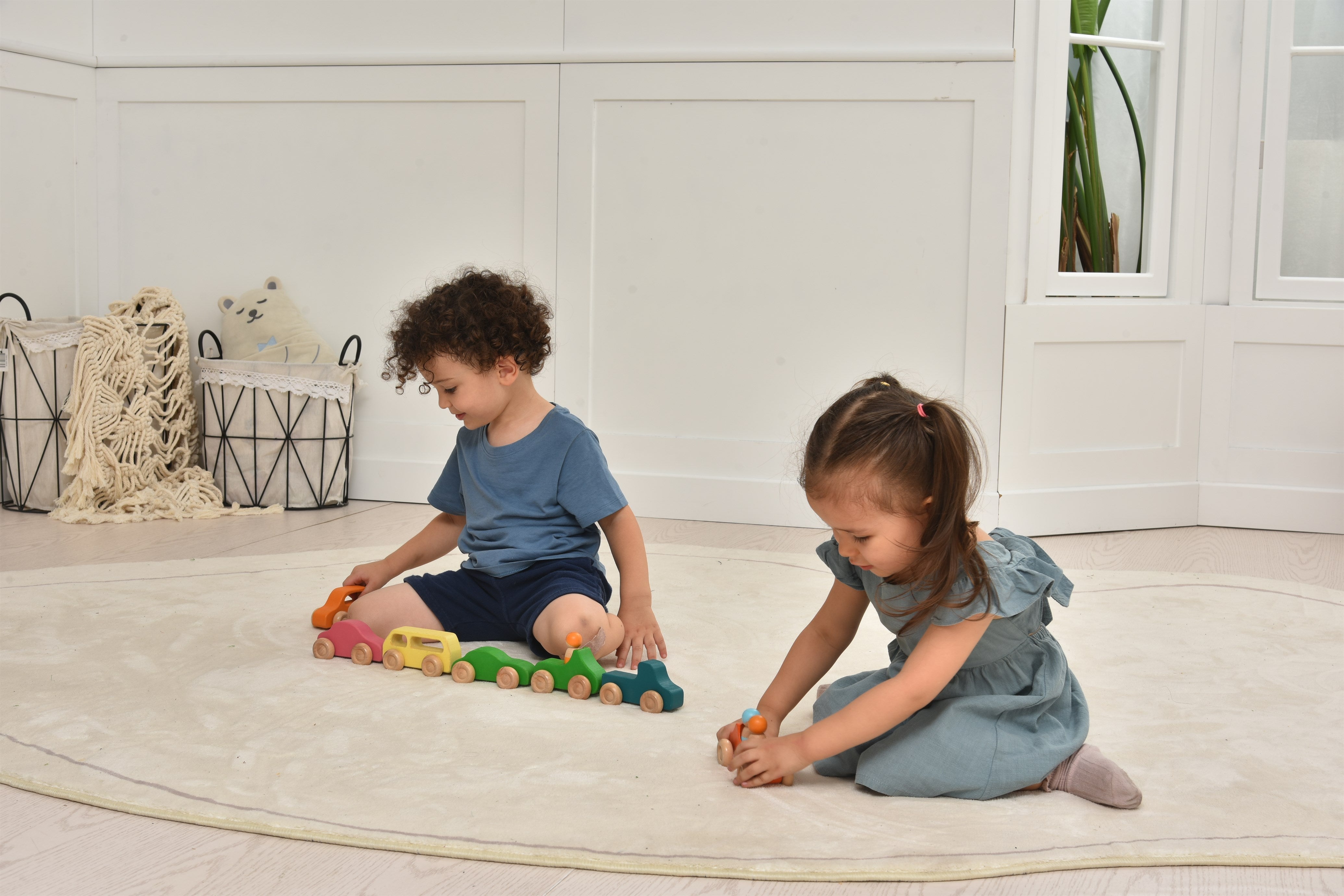 Wooden Car Toy set - 10 Piece Set Indoor Avenlur.com