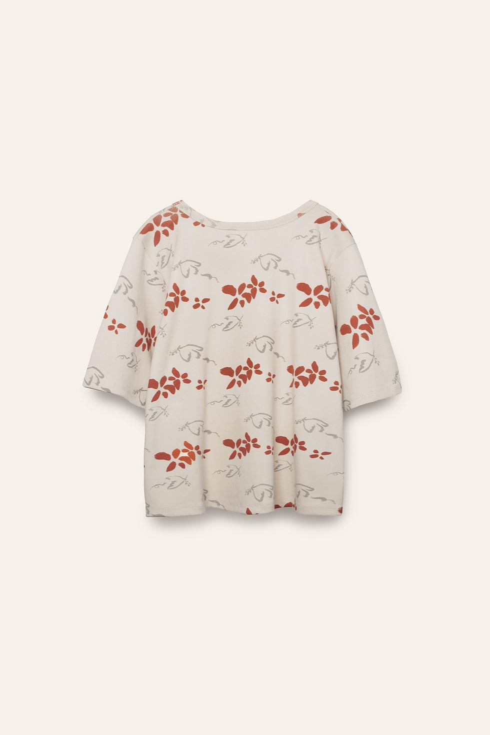 Women's Organic Pima Cotton Lounge Tee - Peace