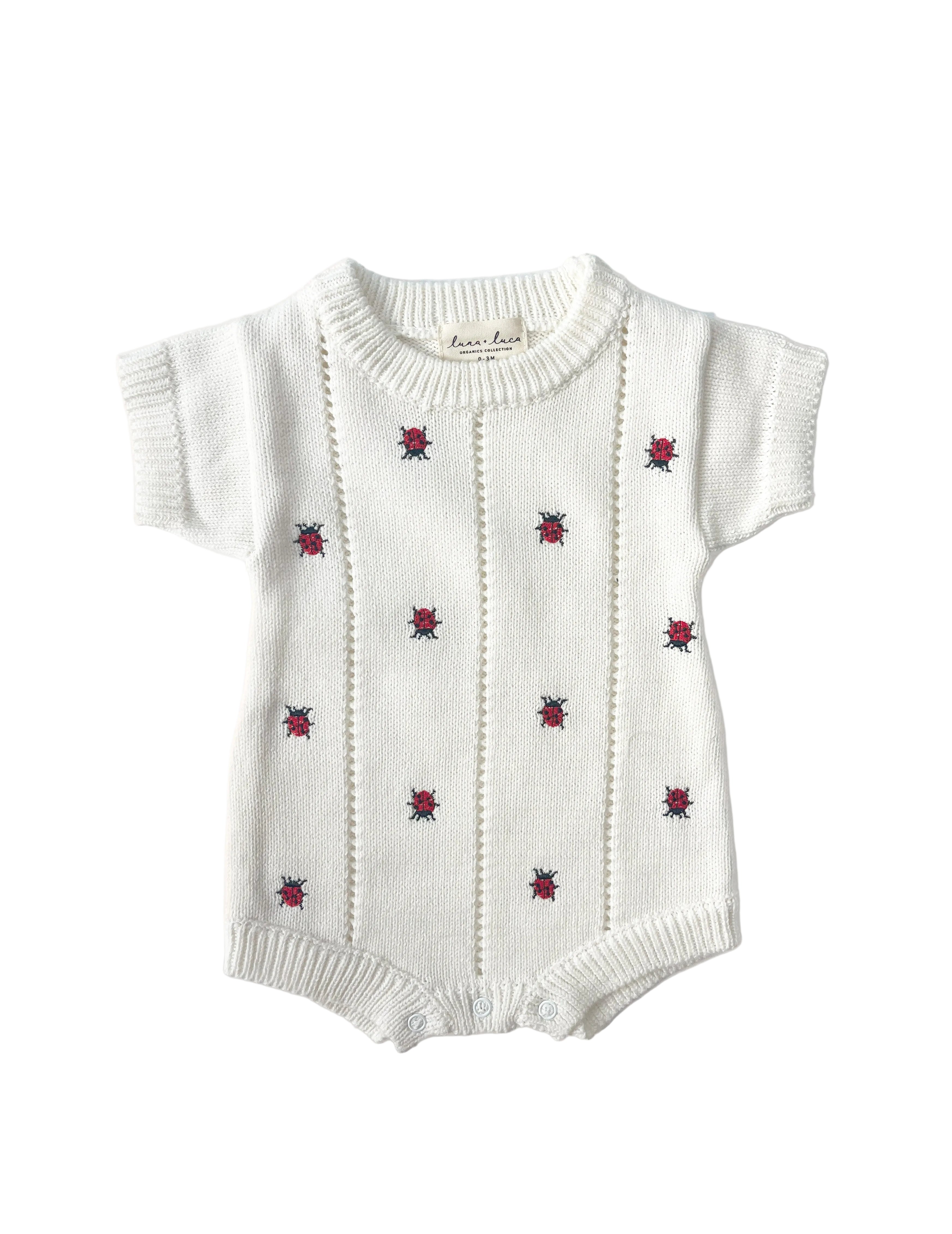 Ladybug Organic Romper