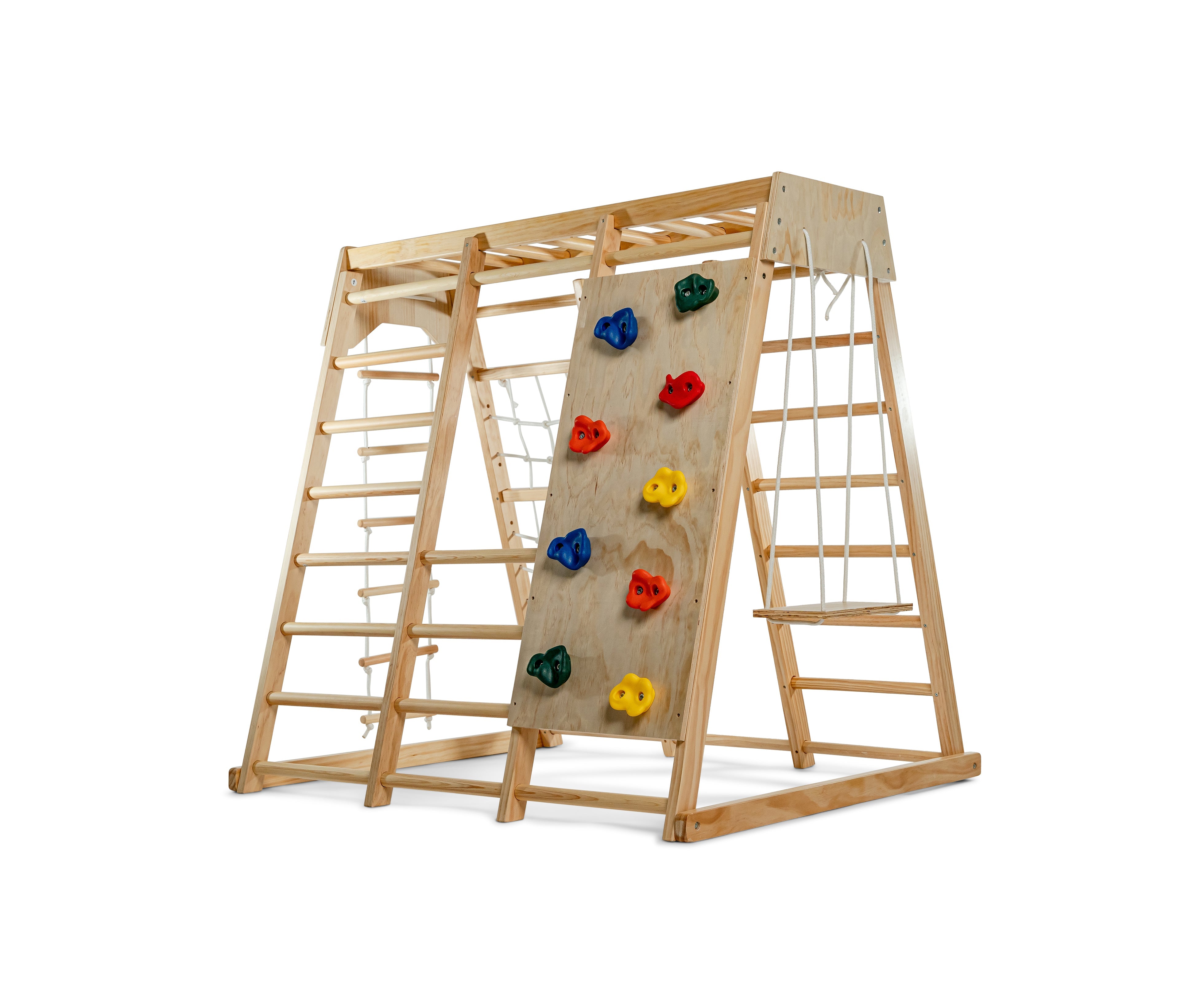 Magnolia - Real Wood 7-in-1 Playset Indoor Avenlur.com