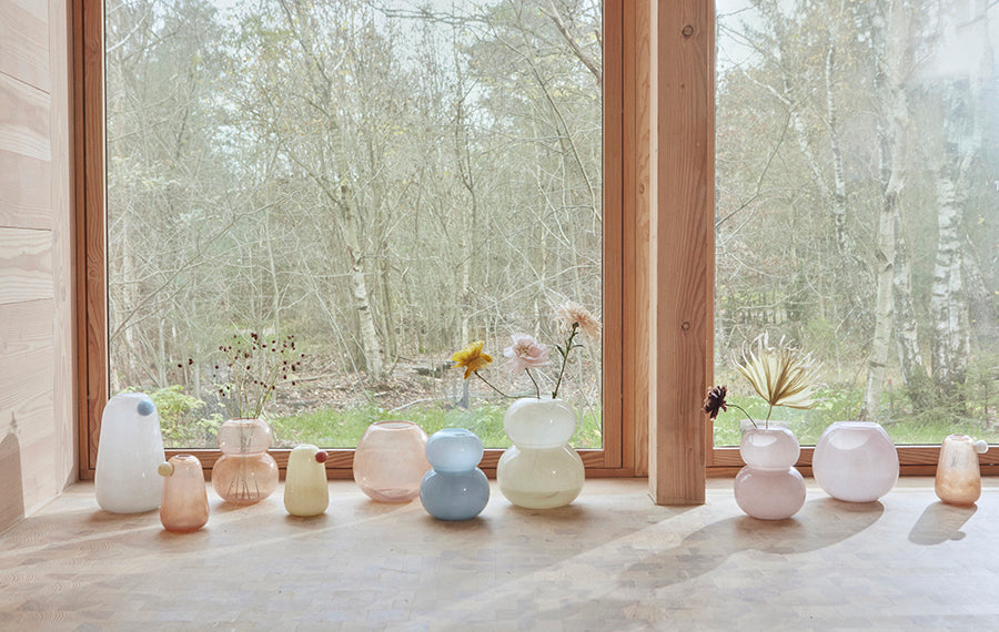 Lasi Vase - Small - Taupe