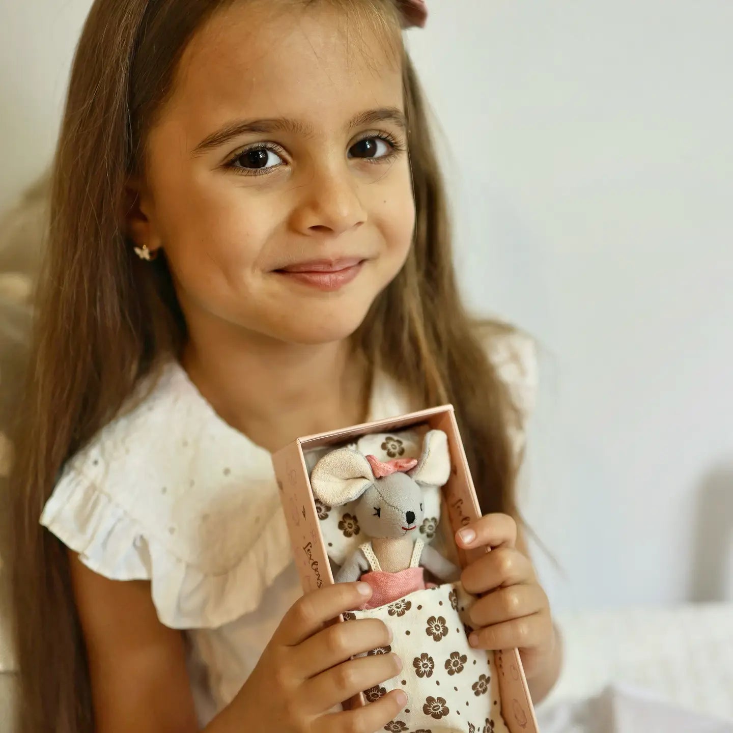 Levlovs Mouse Lili in a Box with the Bedding Summer Gift