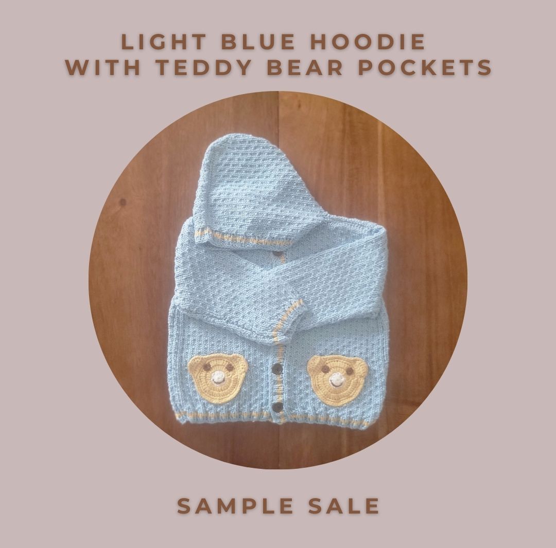 Hoodie with Teddy Bear Pockets
