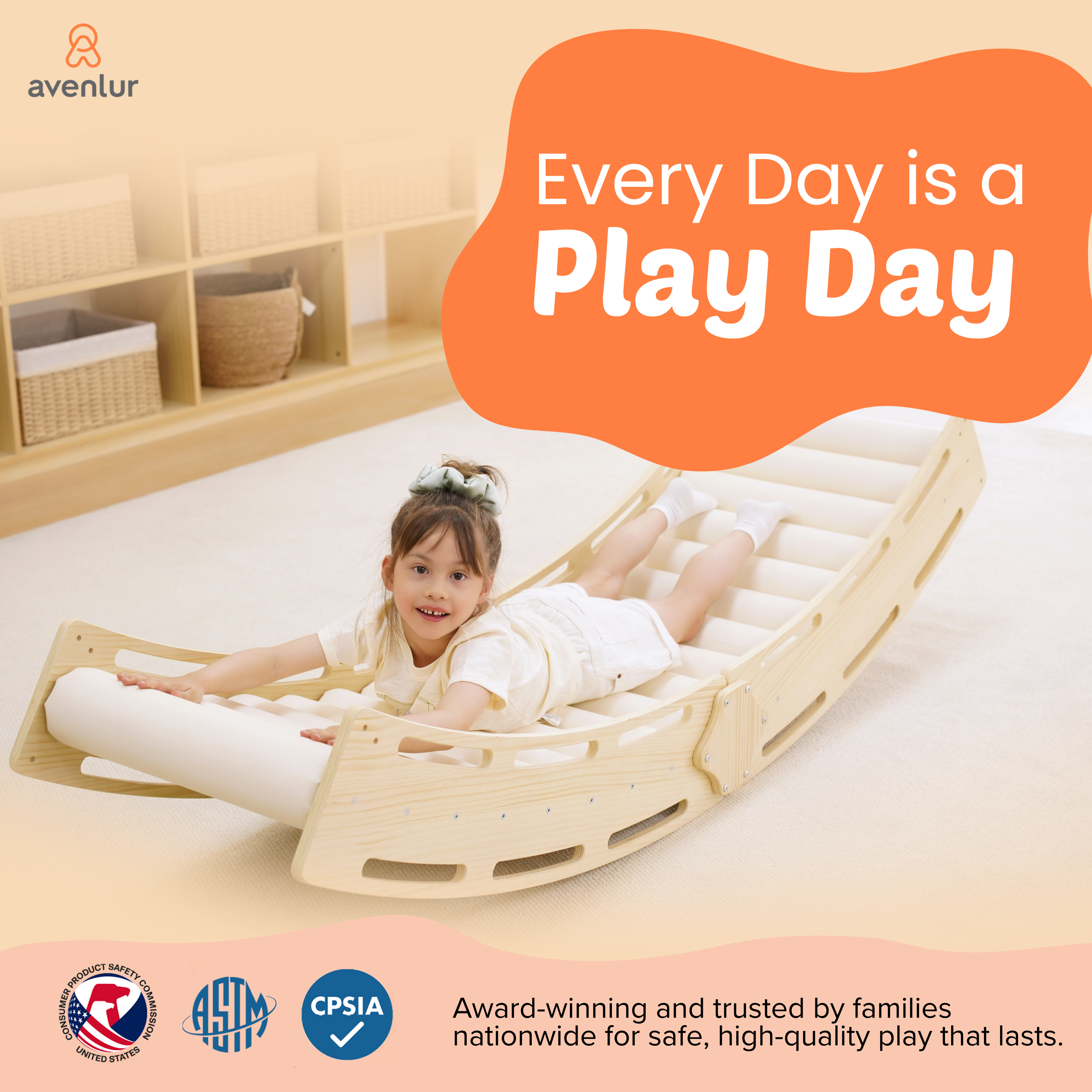 Sensory Roller Slide & Rocker Combo