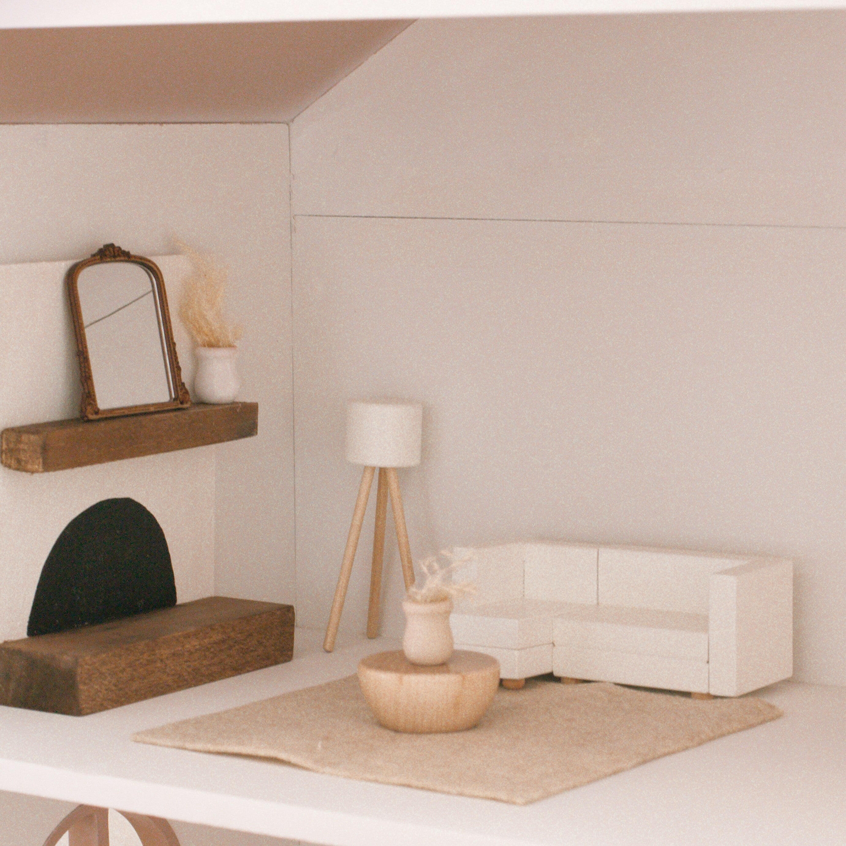 Living Room Dollhouse Furniture Set Dollhouse Milton & Goose